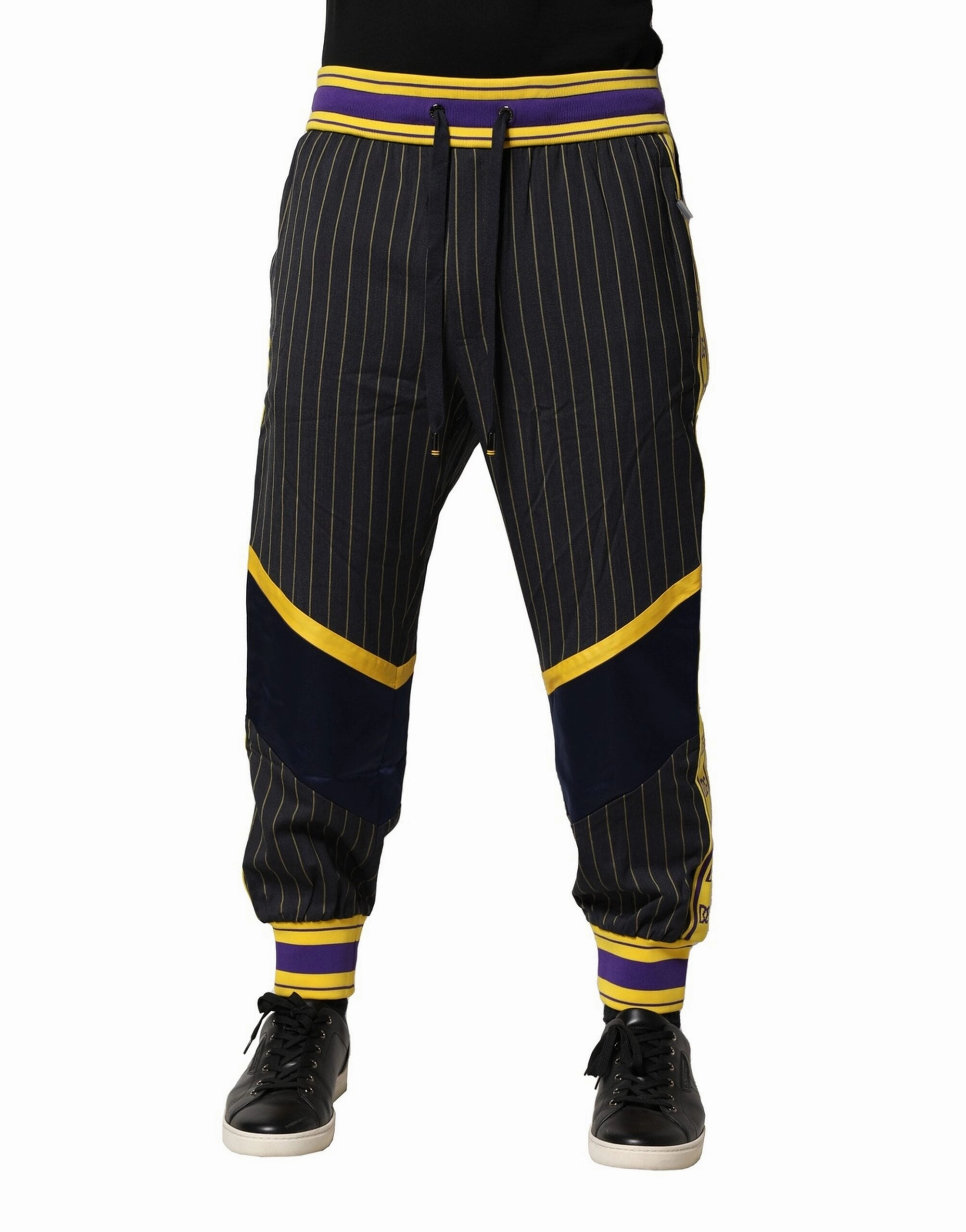 Dolce & Gabbana multi Stripes Wool Jogger Men's Pants