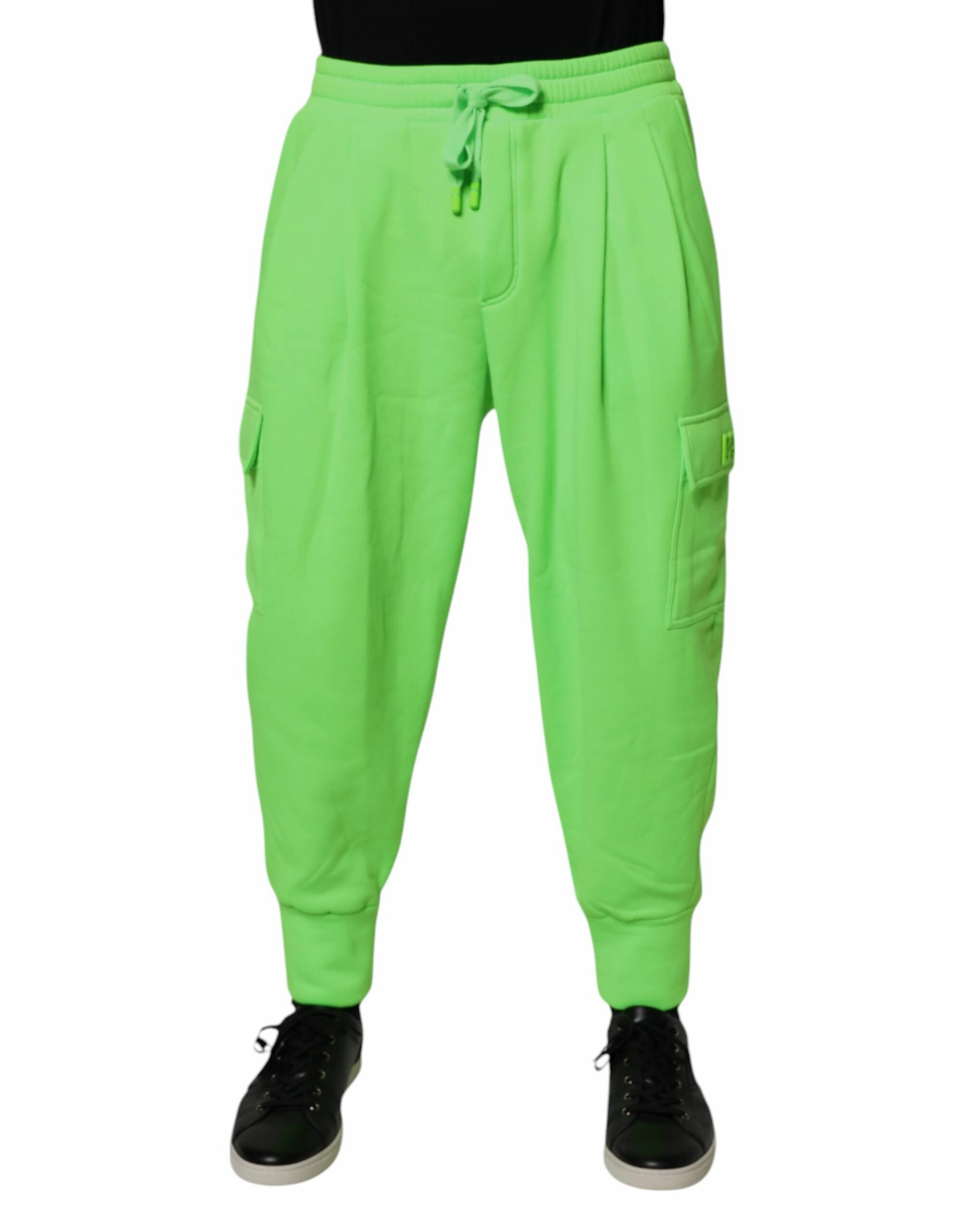 Dolce & Gabbana Neon Cargo Jogger Men SweatMen's Men's Pants (Pre-Owned)