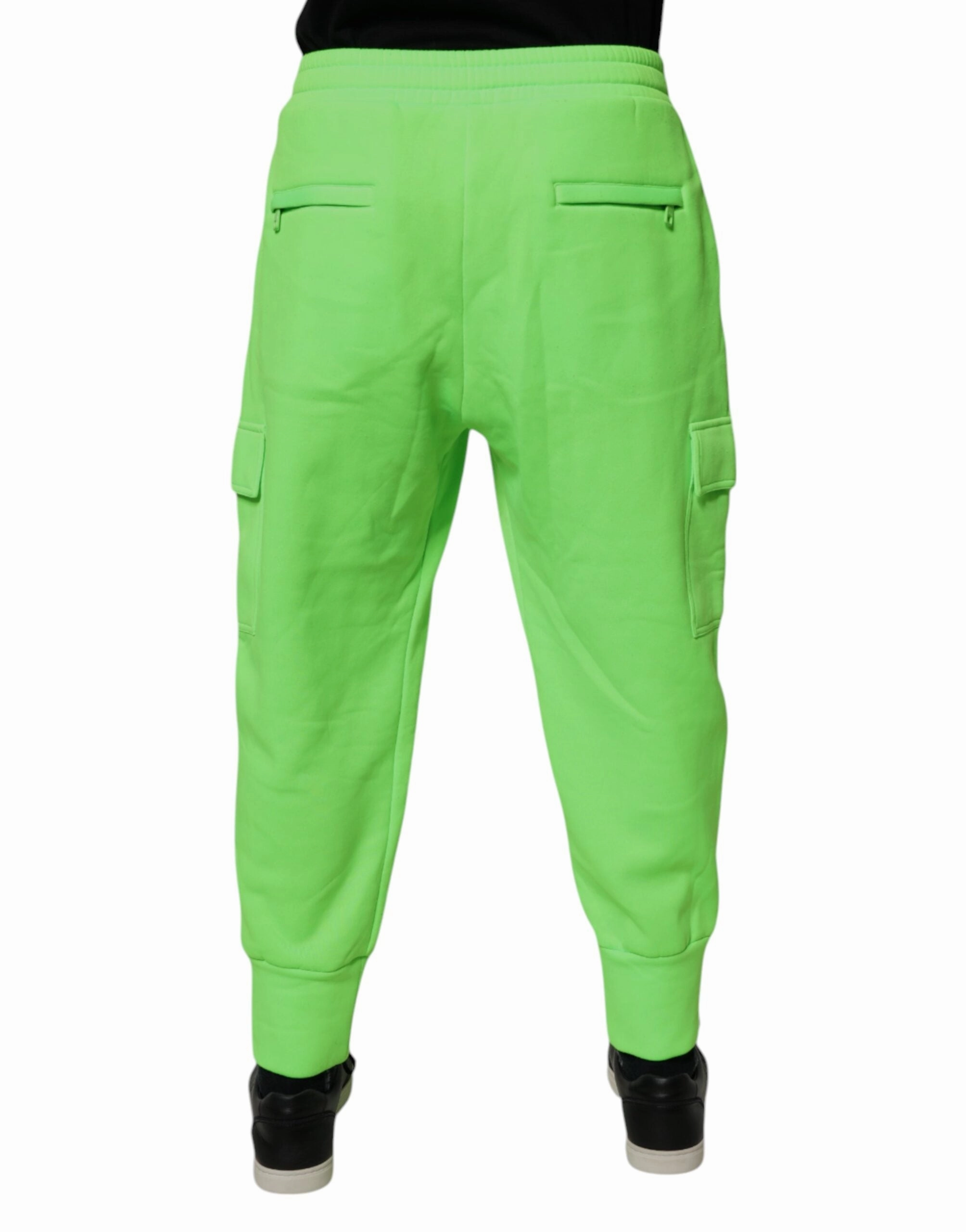 Dolce & Gabbana Neon Cargo Jogger Men SweatMen's Men's Pants (Pre-Owned)