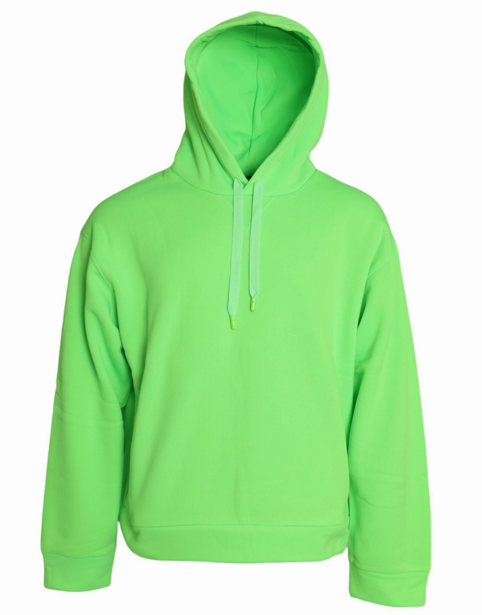 Dolce & Gabbana Neon Hooded Top Pullover Men's Sweater