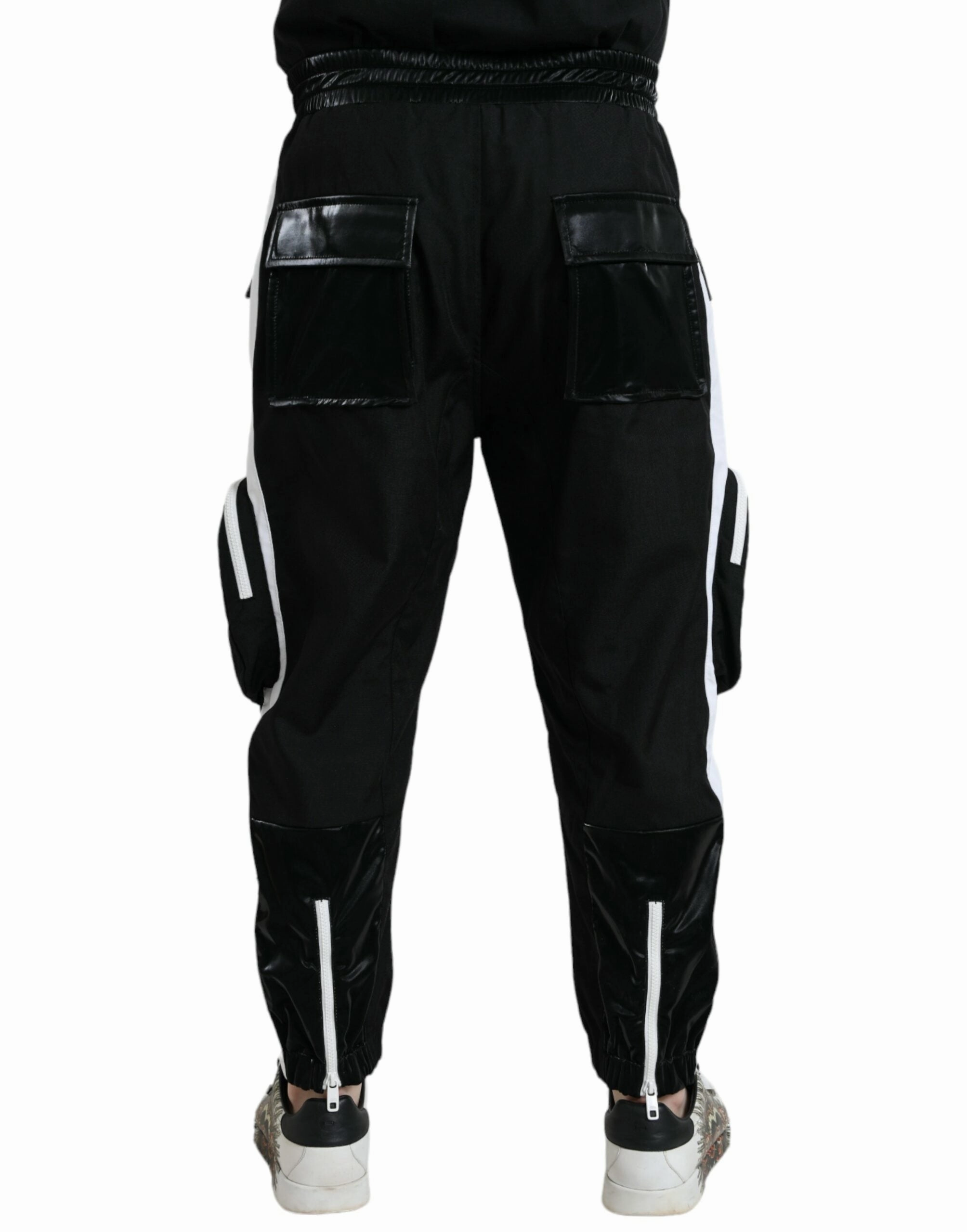 Dolce & Gabbana Nylon Cargo Jogger Men SweatMen's Men's Pants