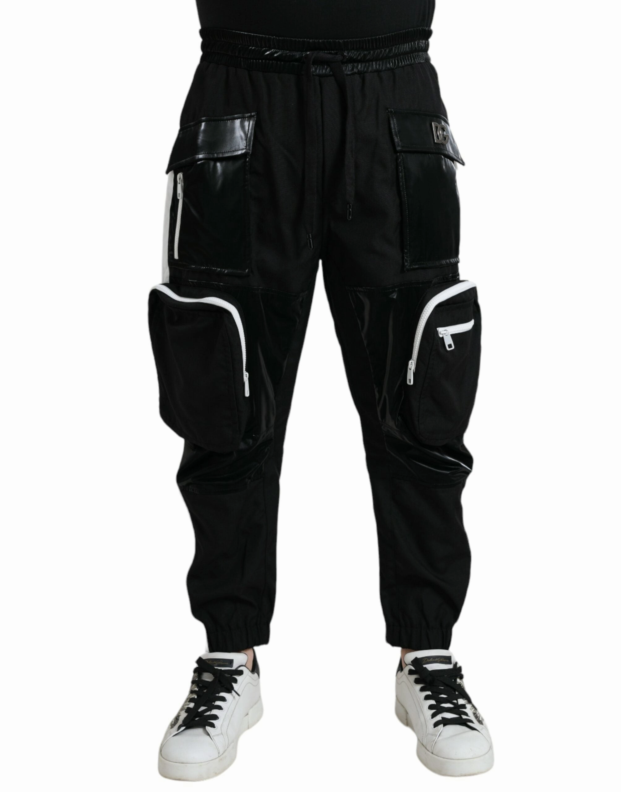 Dolce & Gabbana Nylon Cargo Jogger Men SweatMen's Men's Pants