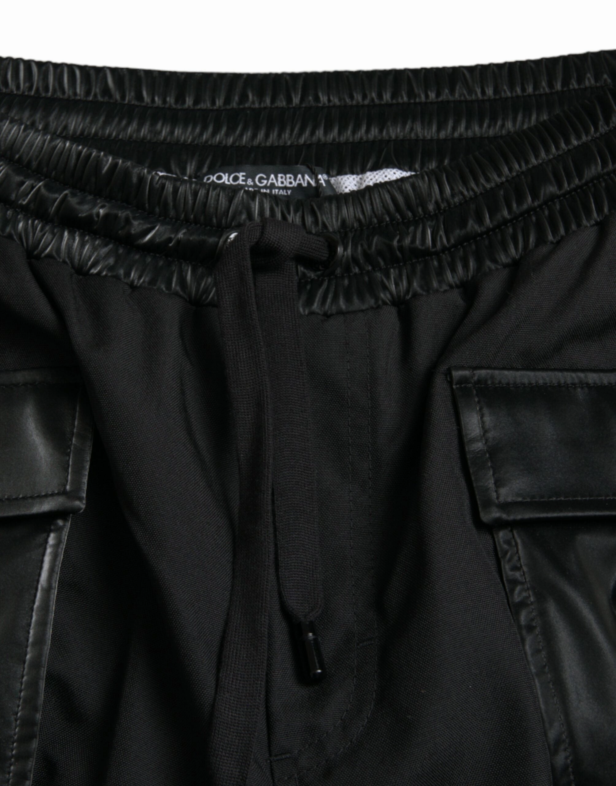 Dolce & Gabbana Nylon Cargo Jogger Men SweatMen's Men's Pants