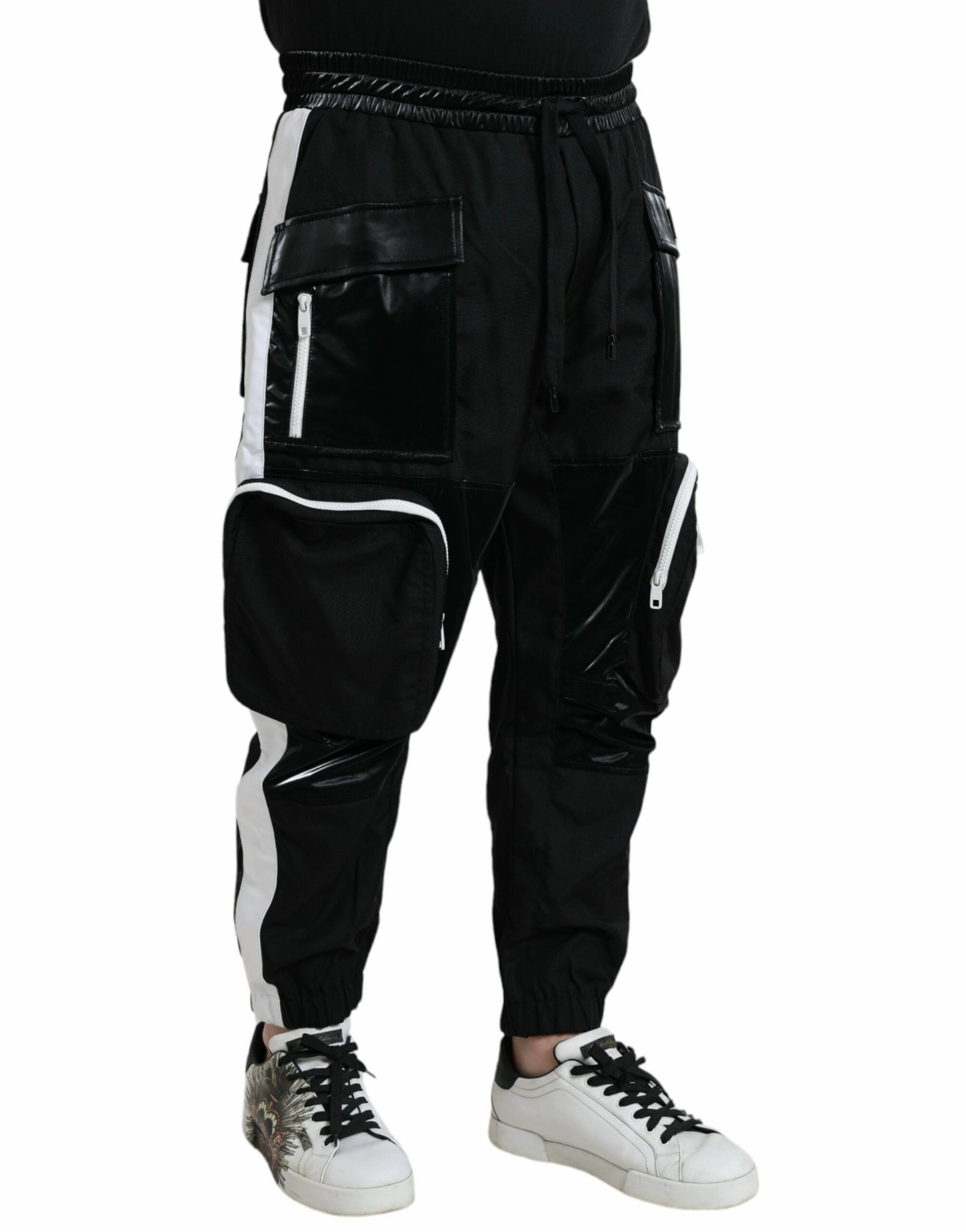 Dolce & Gabbana Nylon Cargo Jogger Men SweatMen's Men's Pants