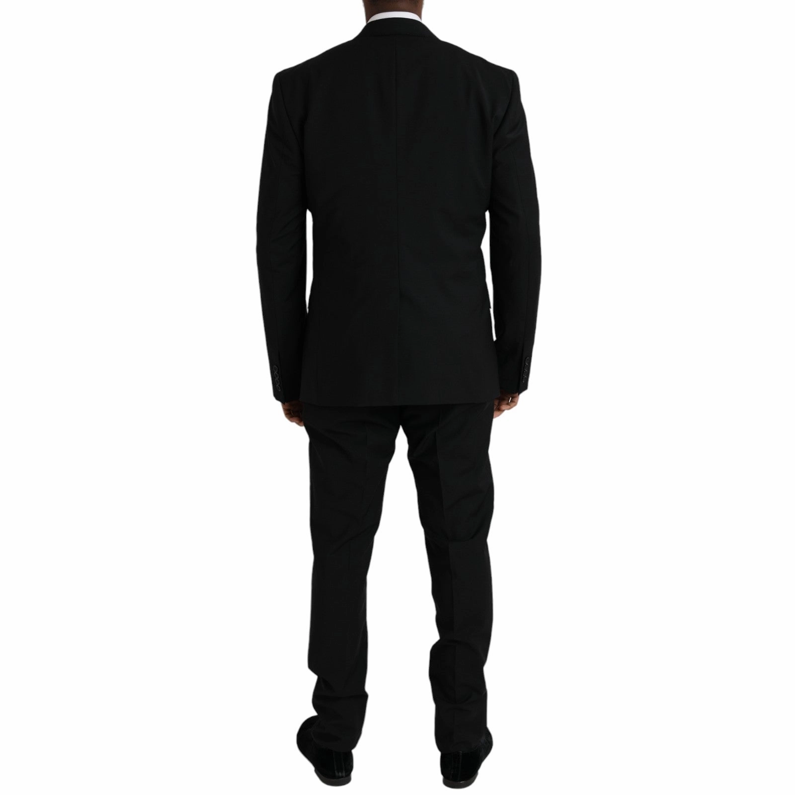 Dolce & Gabbana Polyester STAFF Formal 3 Piece Men's Suit