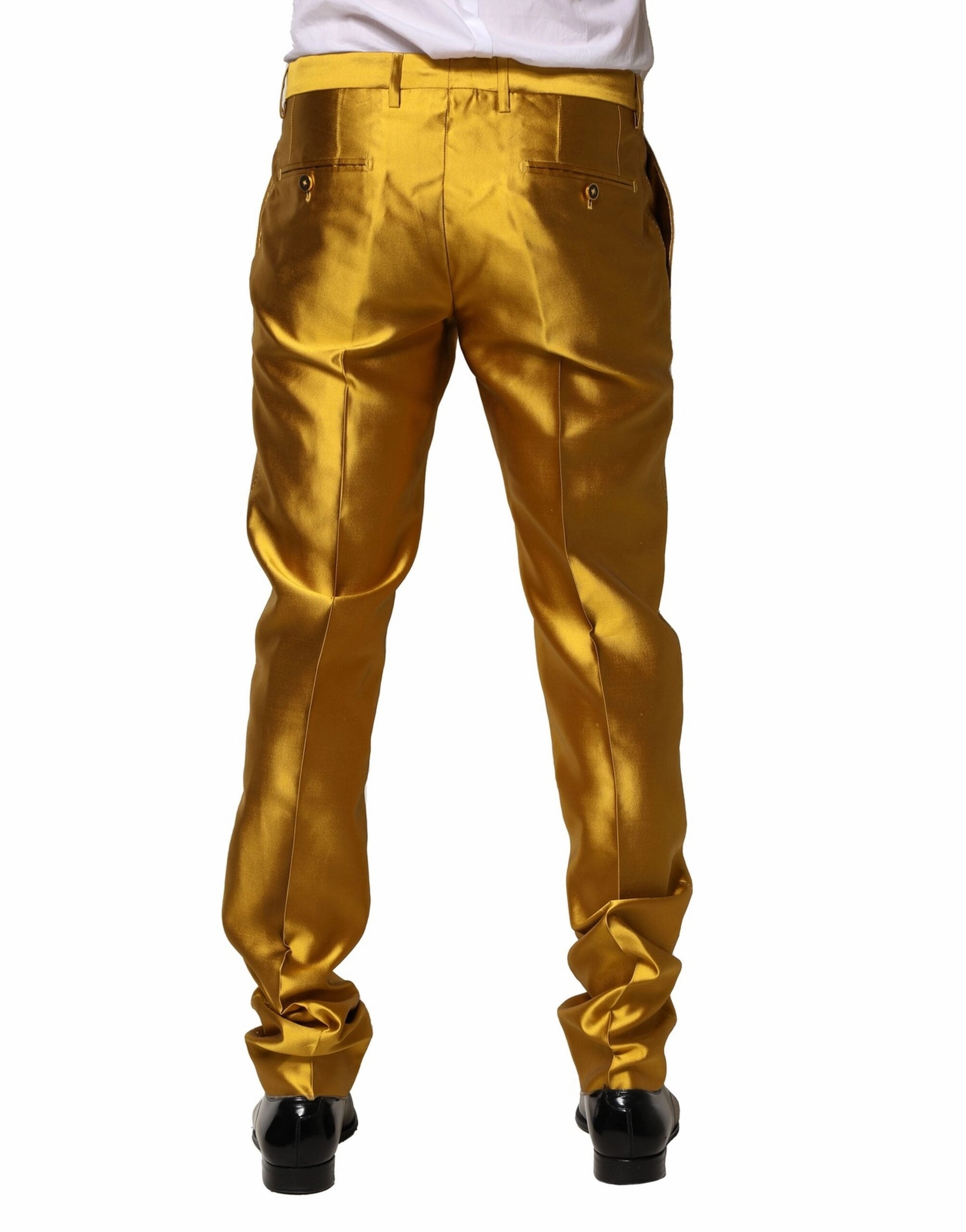 Dolce & Gabbana Silk Tape Dress Men Men's Pants