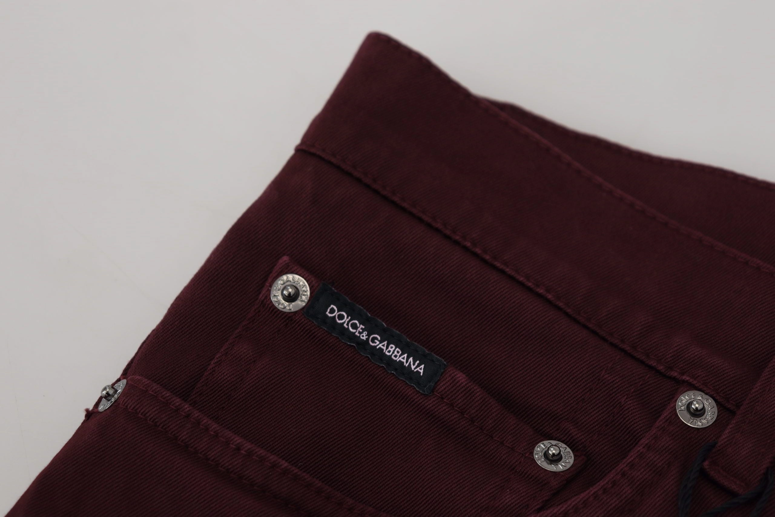 Dolce & Gabbana Slim Fit Jeans - Italian Men's Luxury