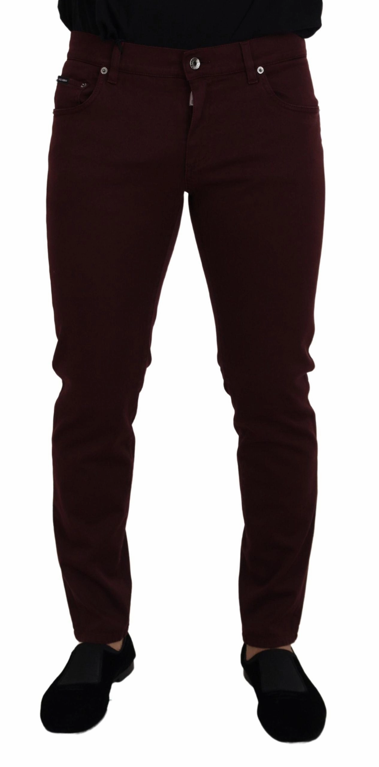 Dolce & Gabbana Slim Fit Jeans - Italian Men's Luxury