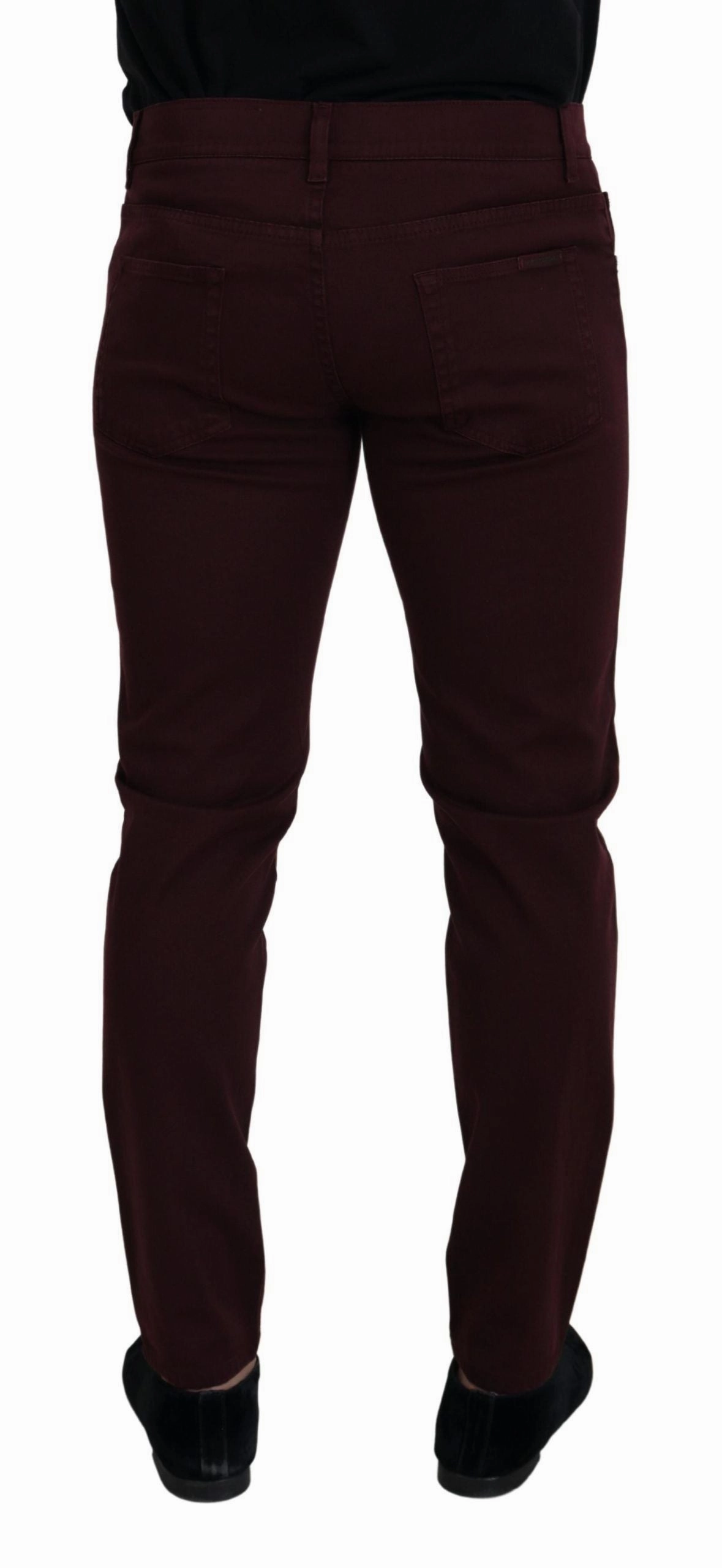 Dolce & Gabbana Slim Fit Jeans - Italian Men's Luxury