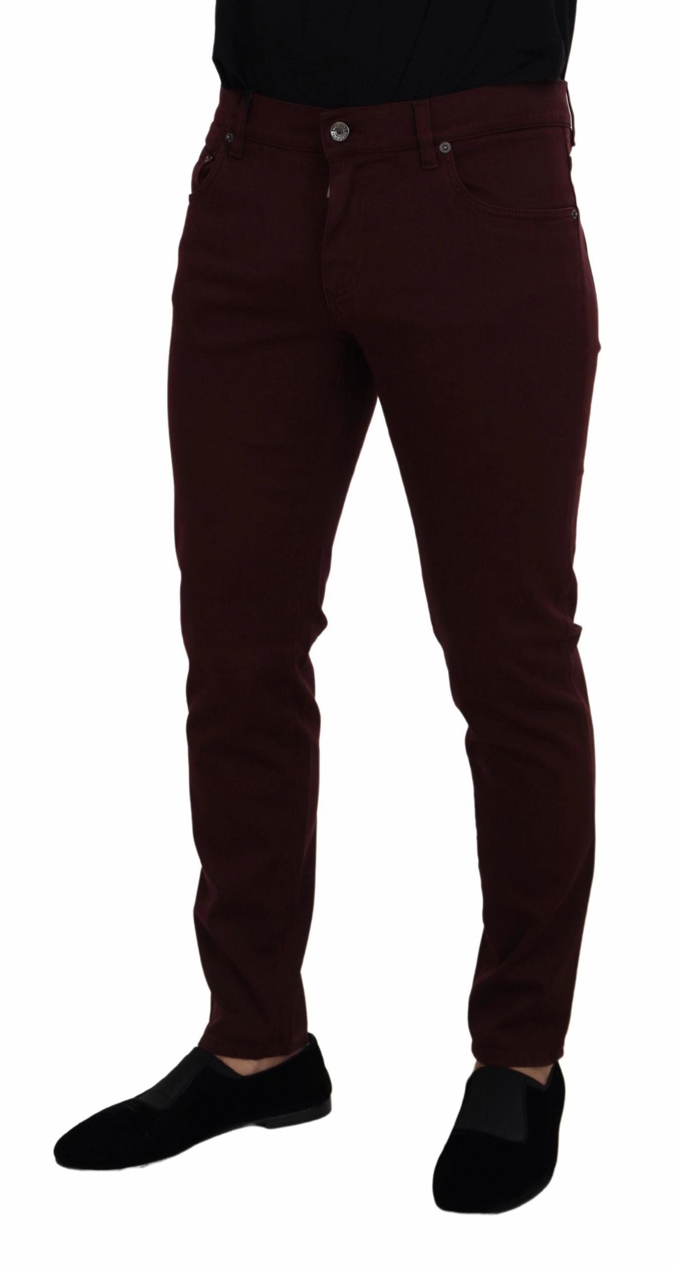 Dolce & Gabbana Slim Fit Jeans - Italian Men's Luxury