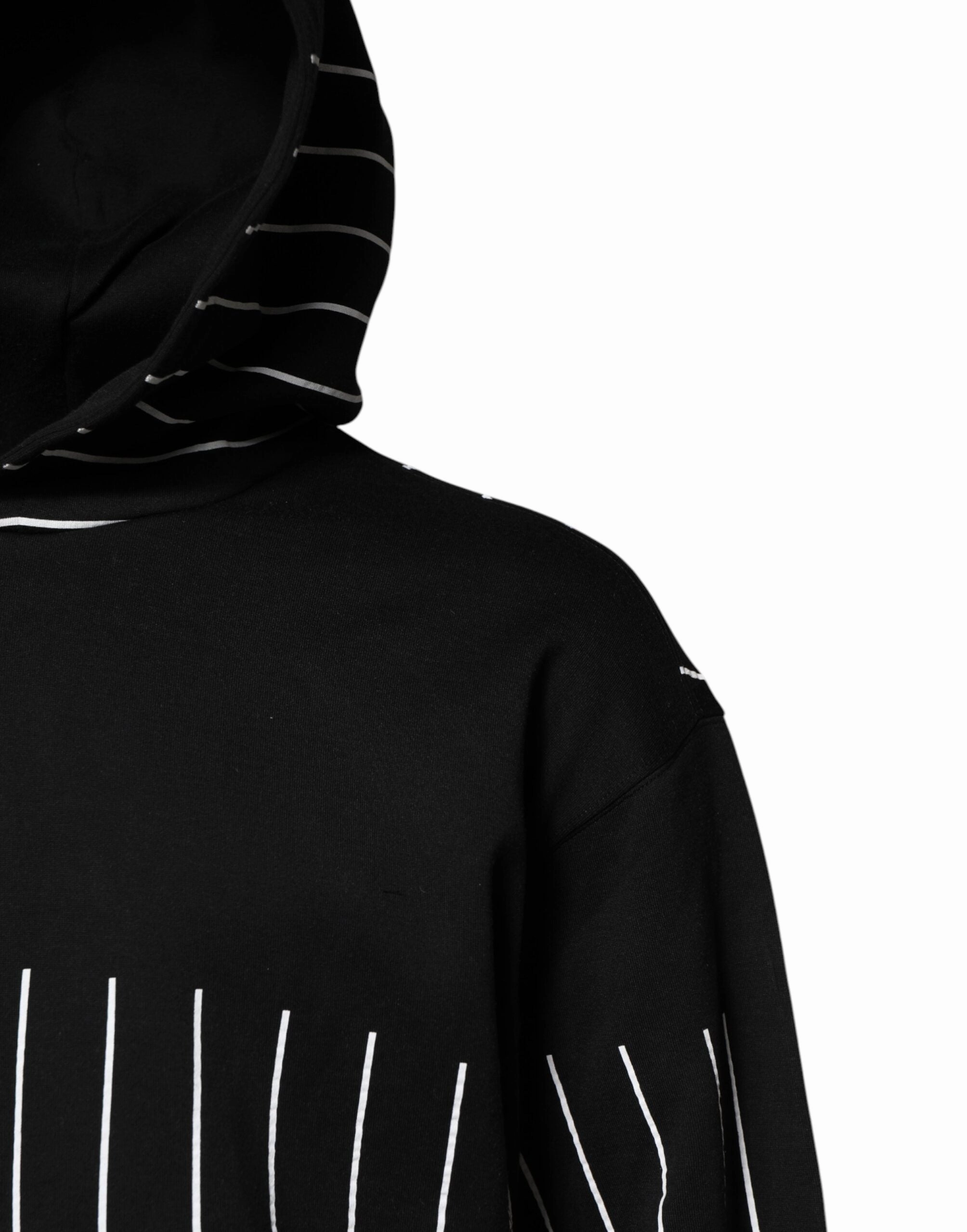 Dolce & Gabbana  Stripe Hooded Sweatshirt Men's Sweater