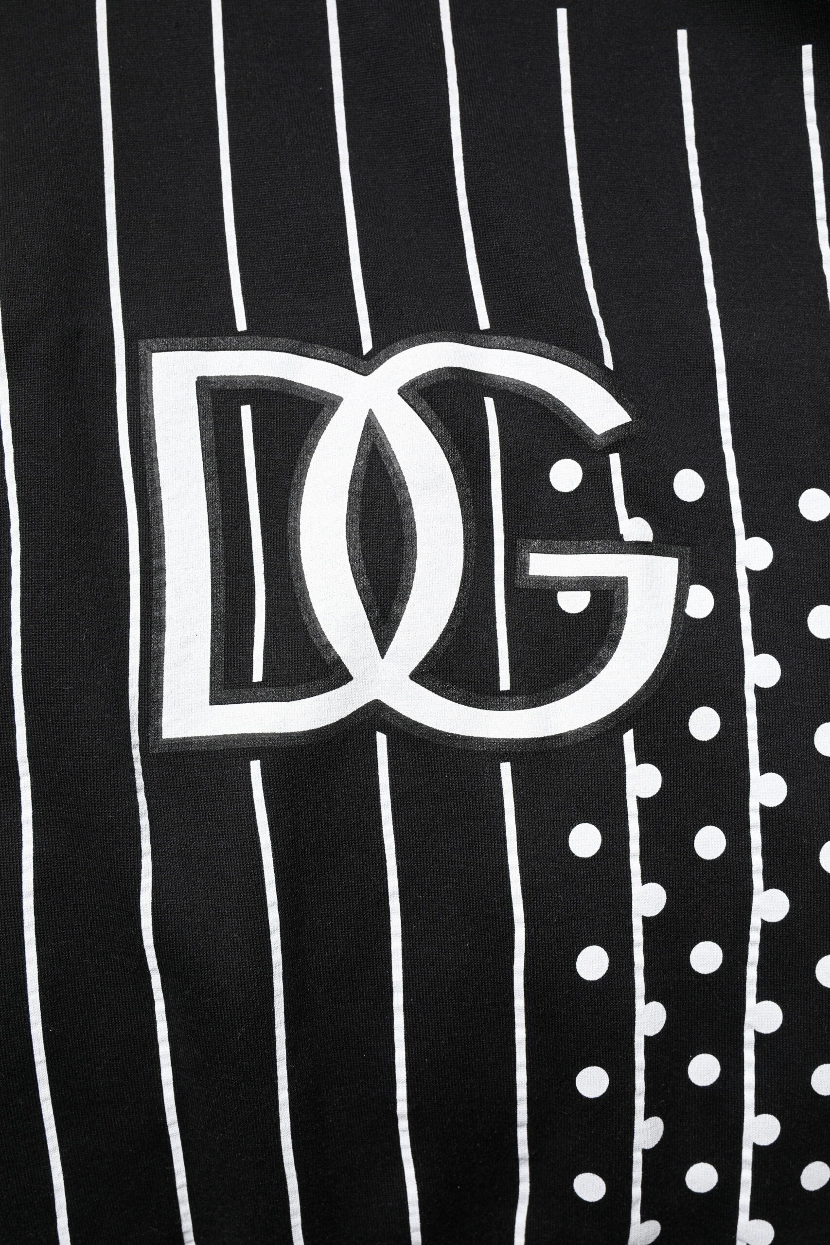 Dolce & Gabbana  Stripe Hooded Sweatshirt Men's Sweater