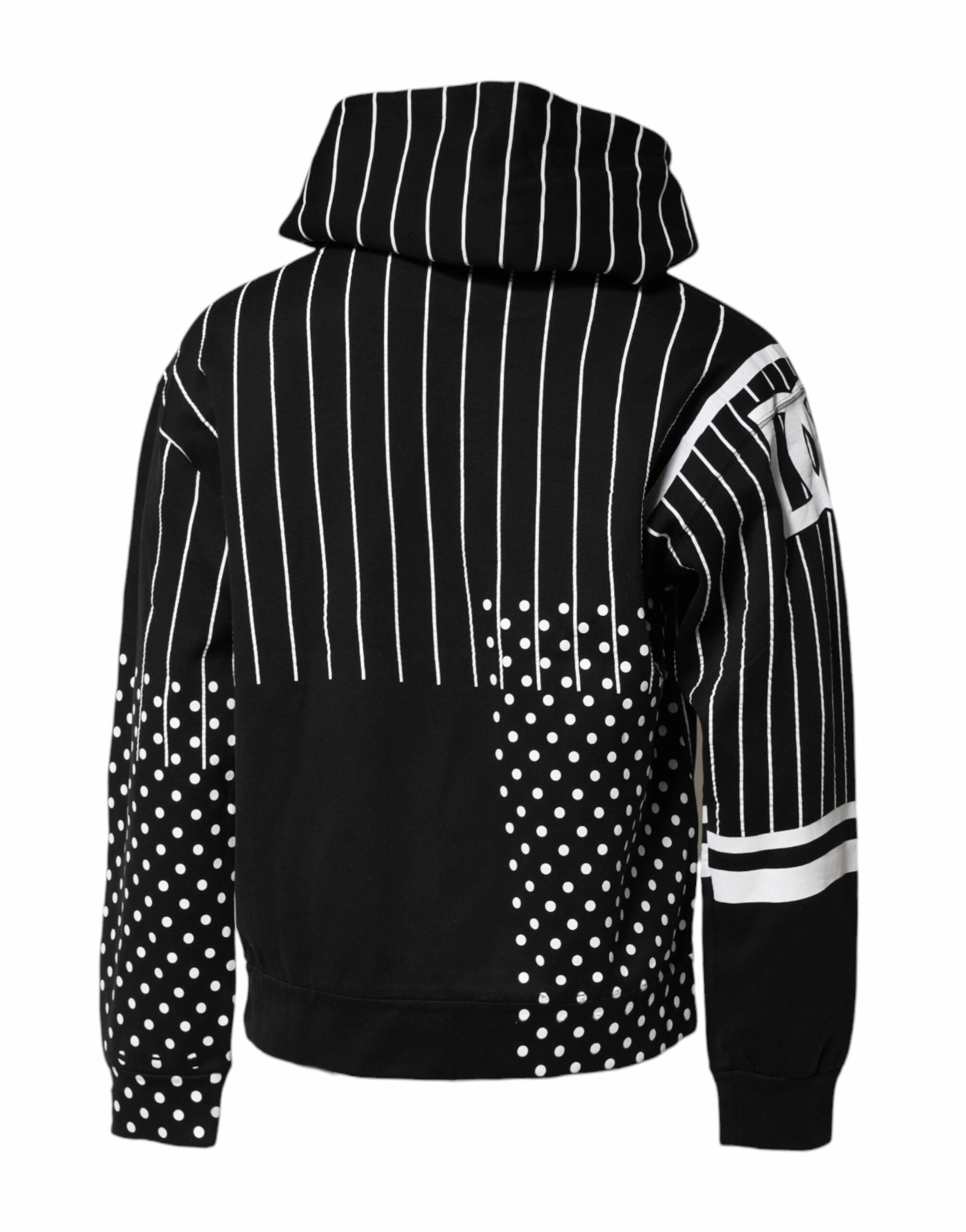 Dolce & Gabbana  Stripe Hooded Sweatshirt Men's Sweater