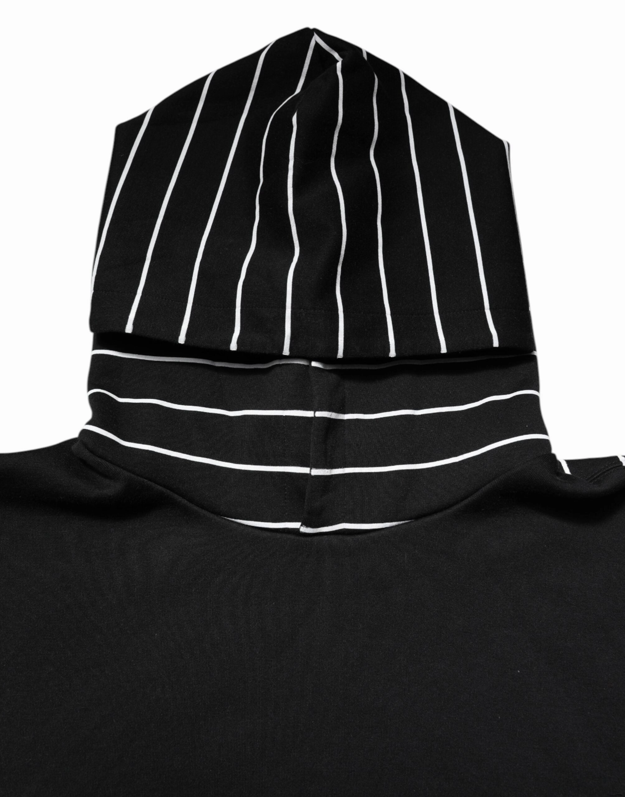 Dolce & Gabbana  Stripe Hooded Sweatshirt Men's Sweater