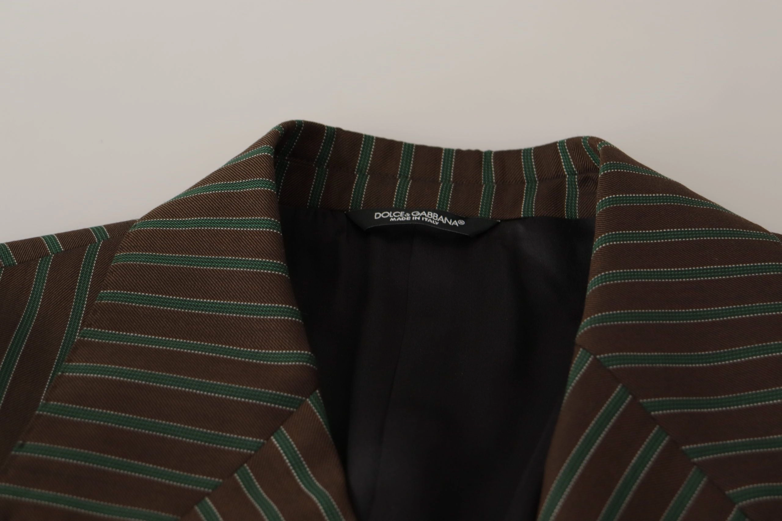 Dolce & Gabbana Striped Double Breasted Men's Blazer