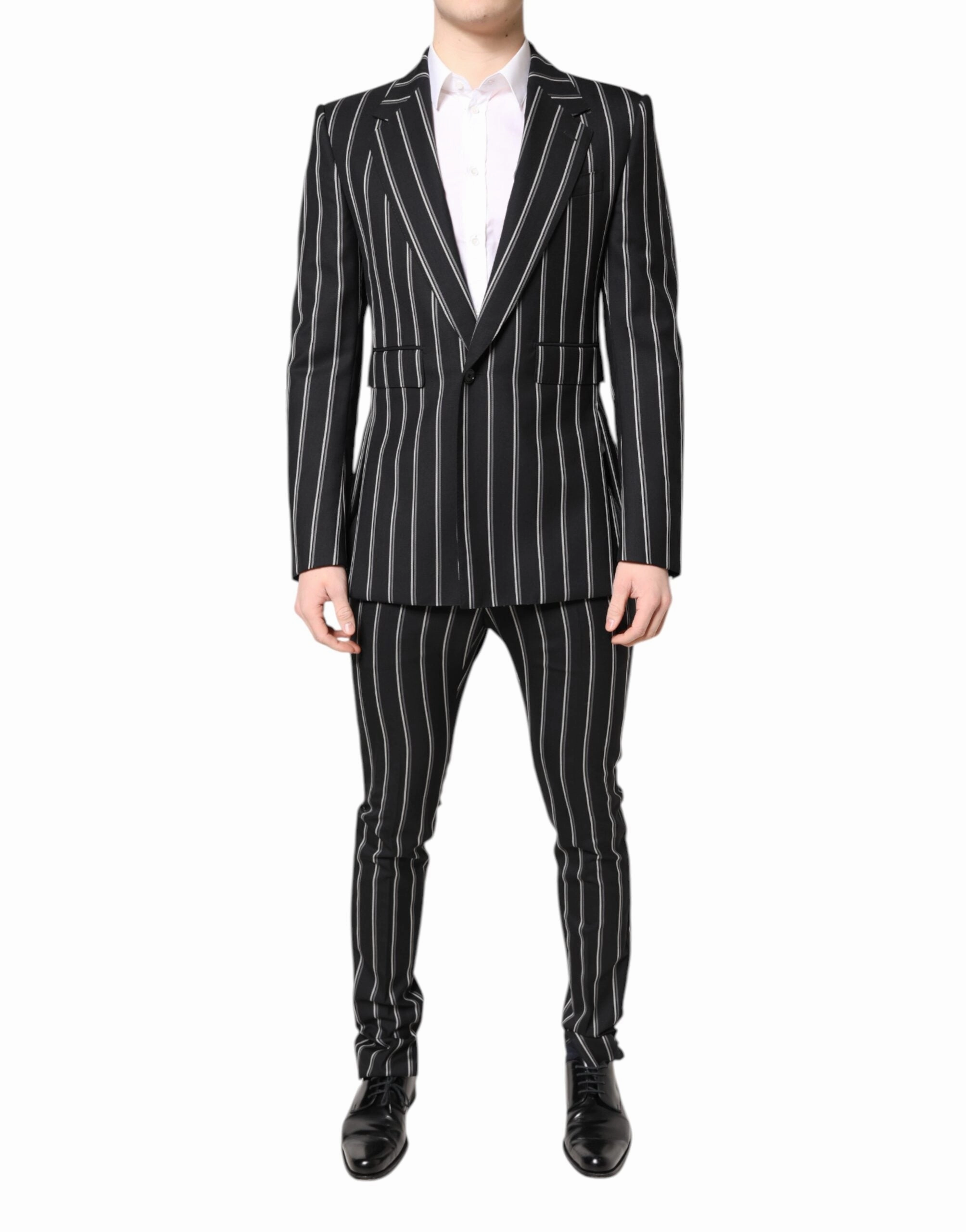 Dolce & Gabbana Striped SICILIA Formal 2 Piece Men's Suit