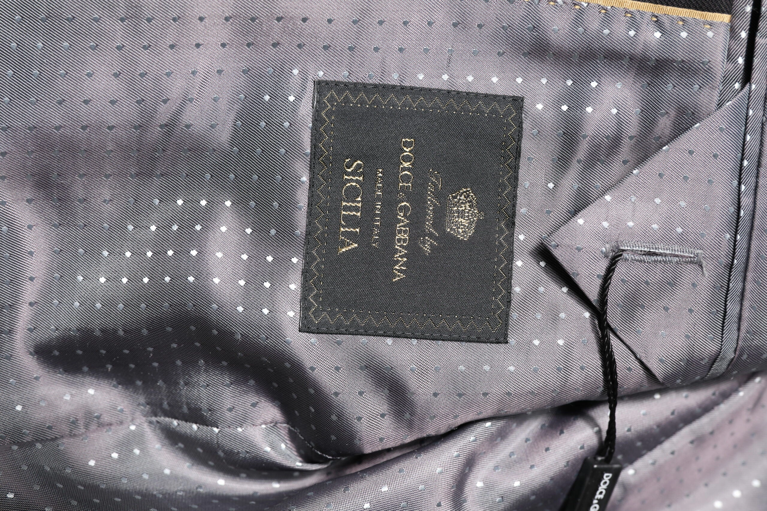 Dolce & Gabbana Striped SICILIA Formal 2 Piece Men's Suit