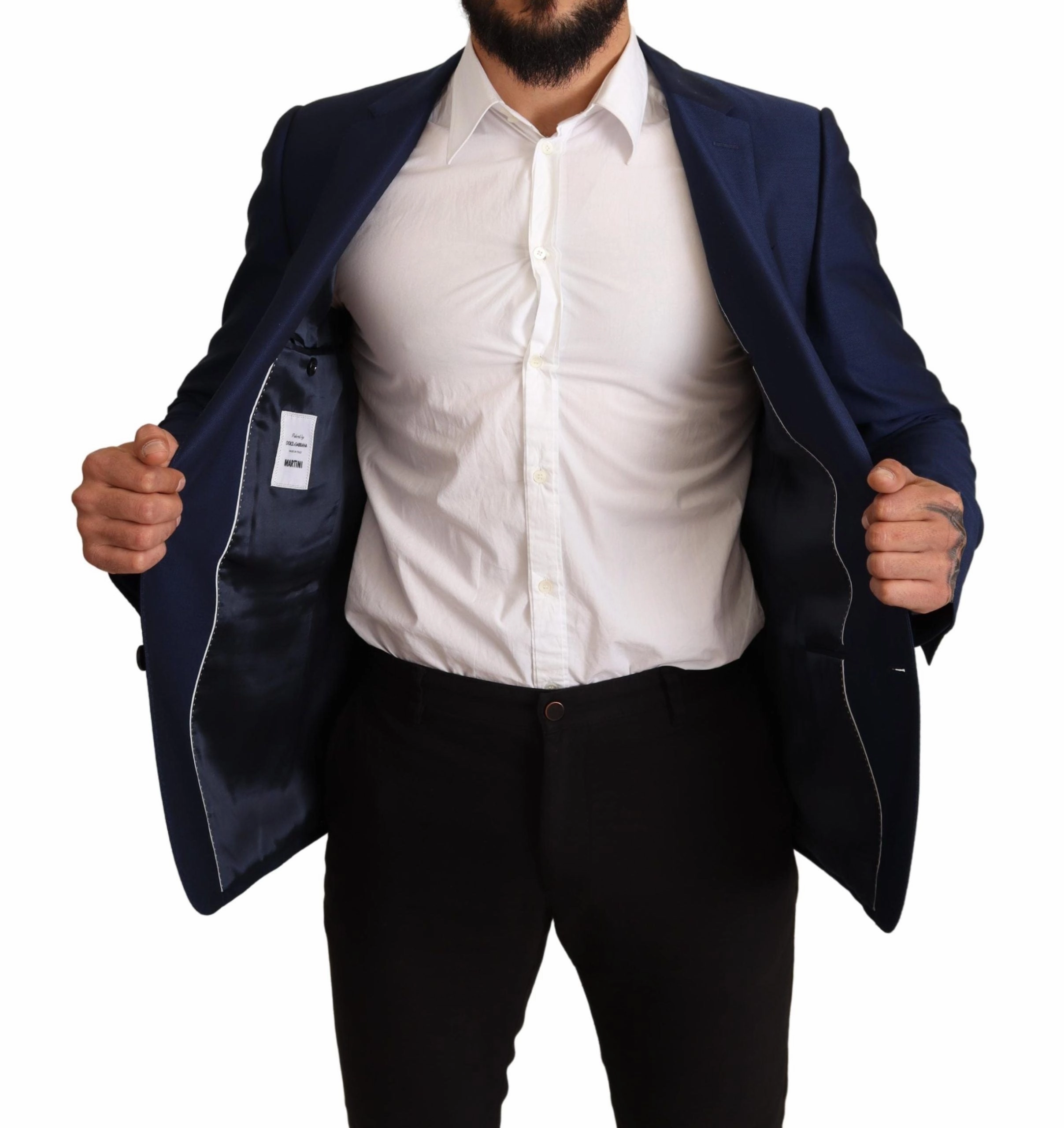 Dolce & Gabbana Virgin Wool Martini Men's Blazer