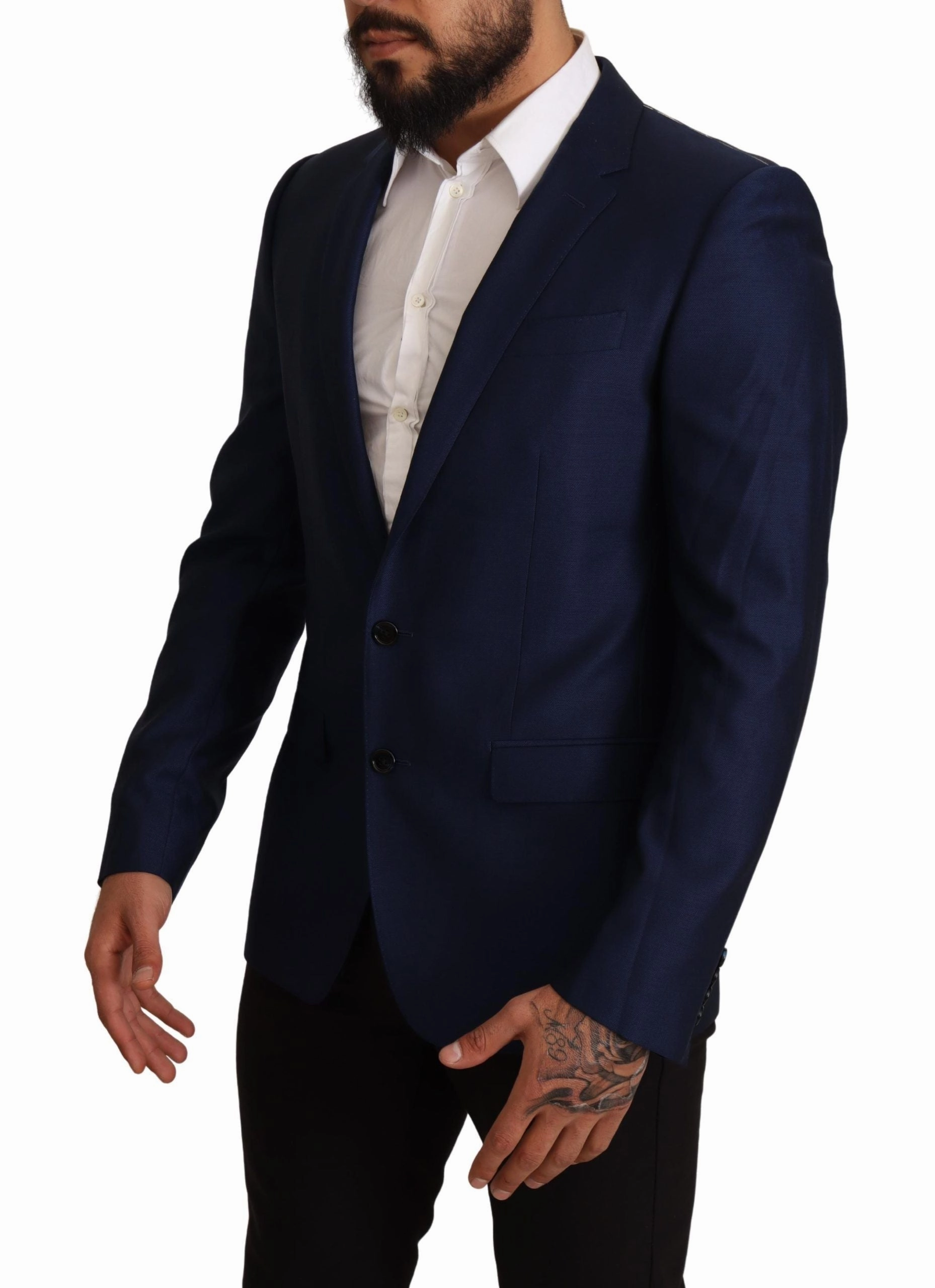 Dolce & Gabbana Virgin Wool Martini Men's Blazer