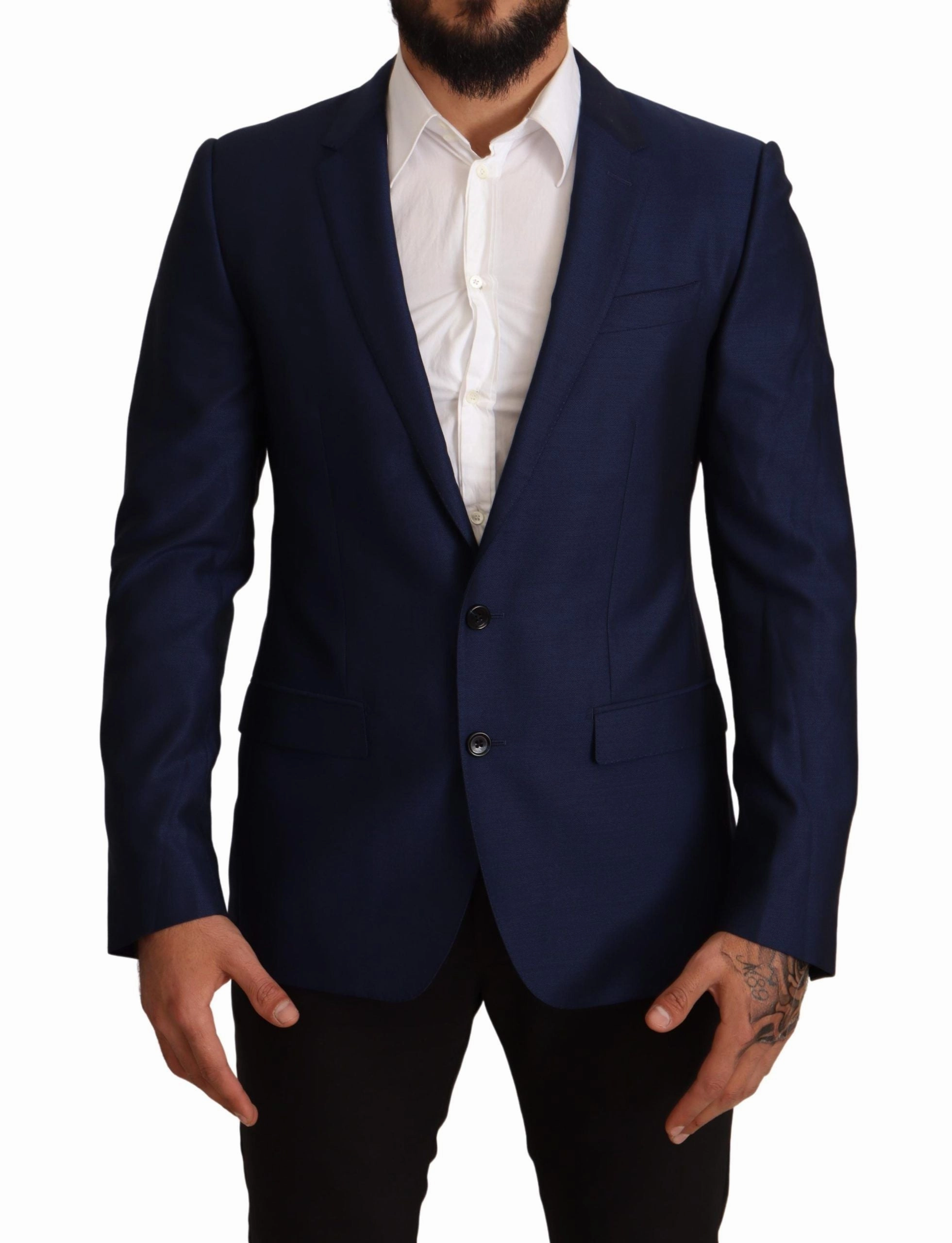Dolce & Gabbana Virgin Wool Martini Men's Blazer