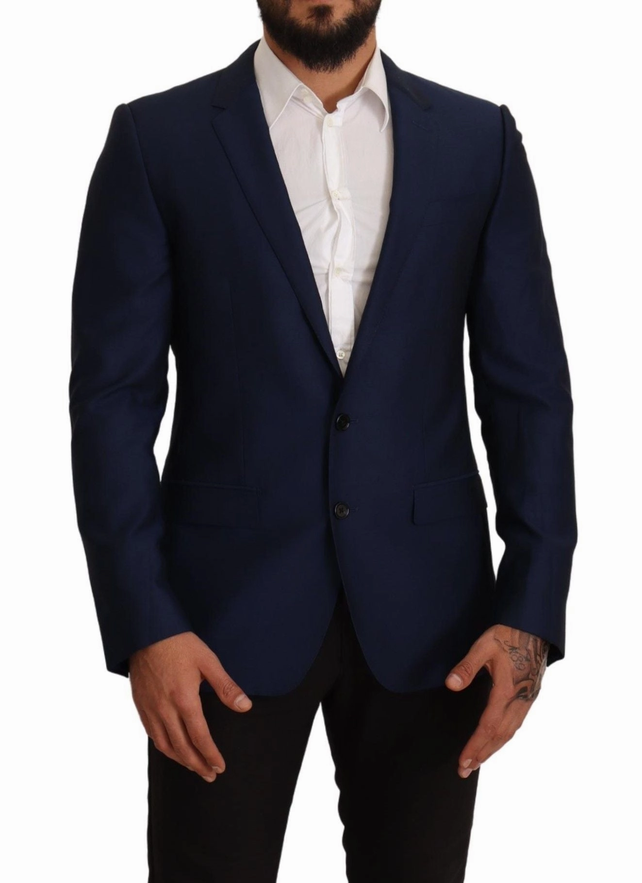 Dolce & Gabbana Virgin Wool Martini Men's Blazer