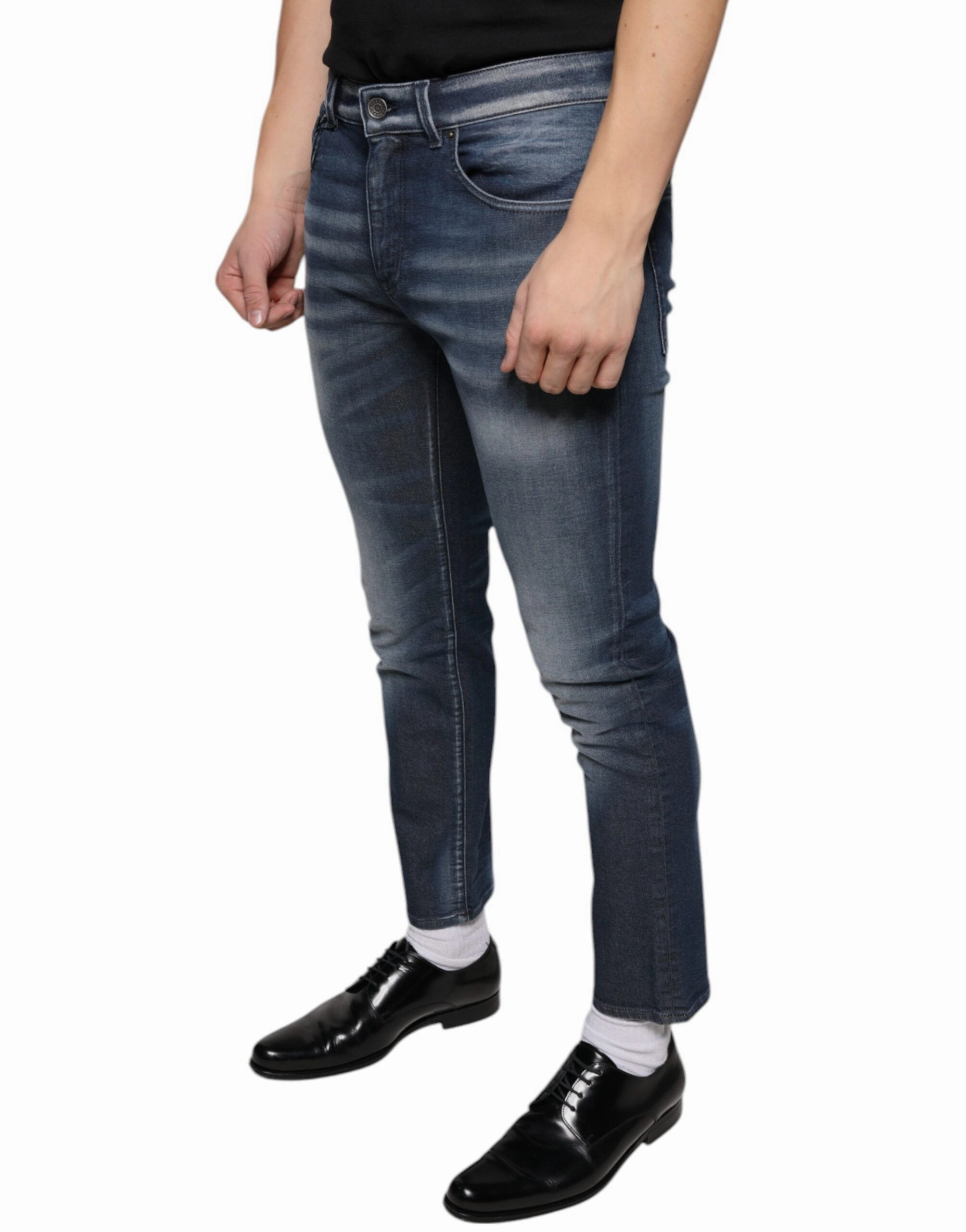Dolce & Gabbana  Washed Cotton Skinny Men's Jeans