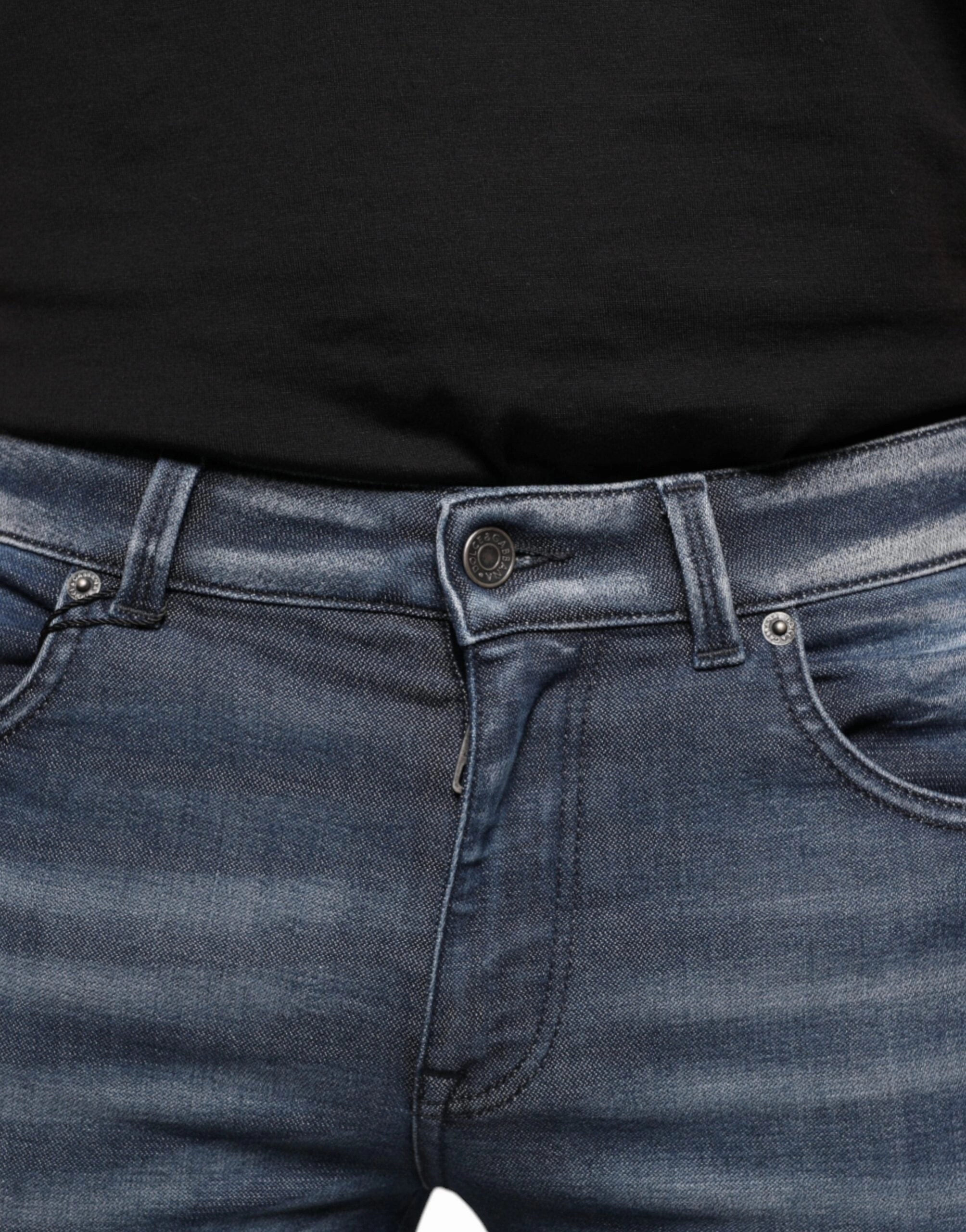 Dolce & Gabbana  Washed Cotton Skinny Men's Jeans