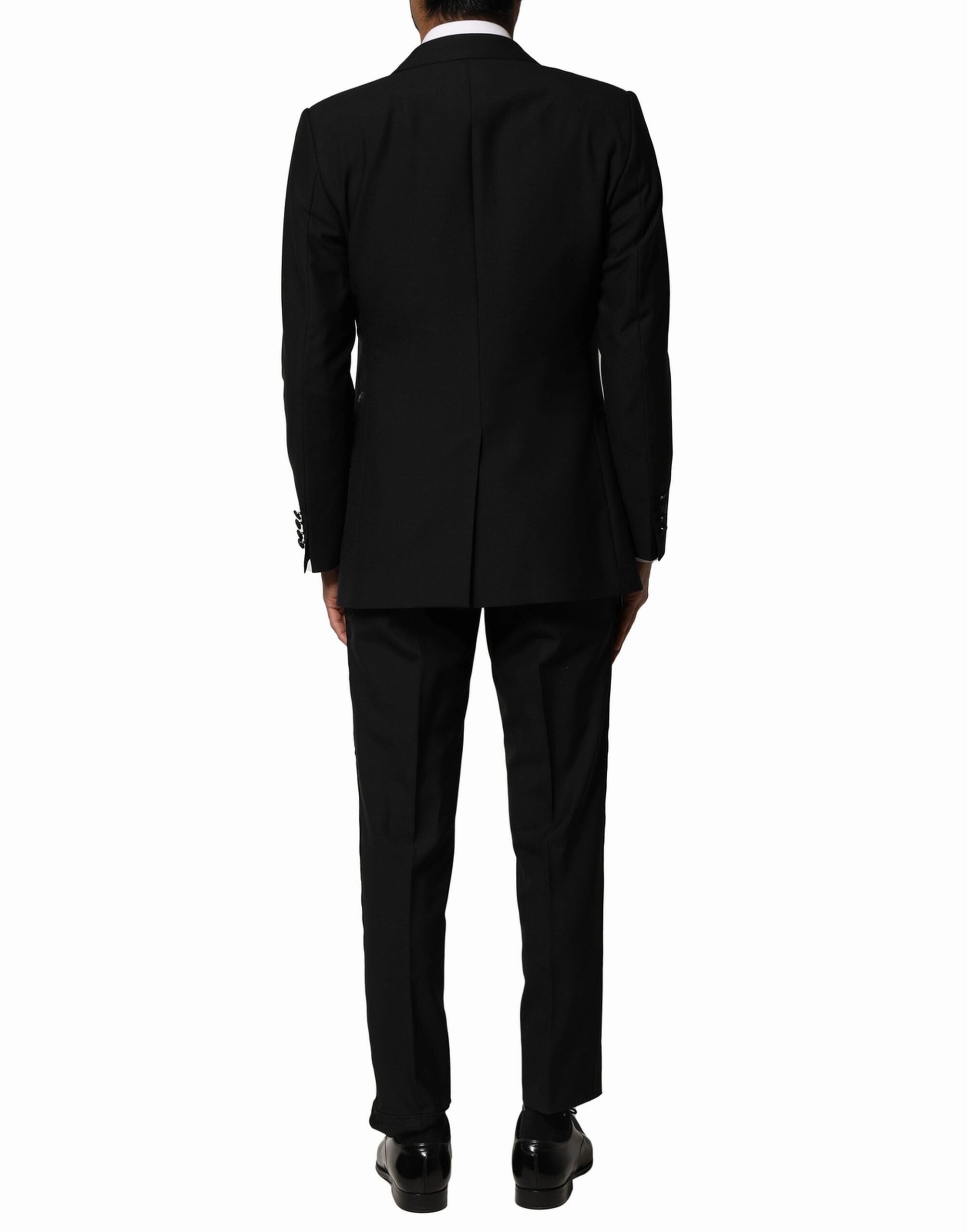 Dolce & Gabbana Wool 3 Piece Single Breasted Men's Suit