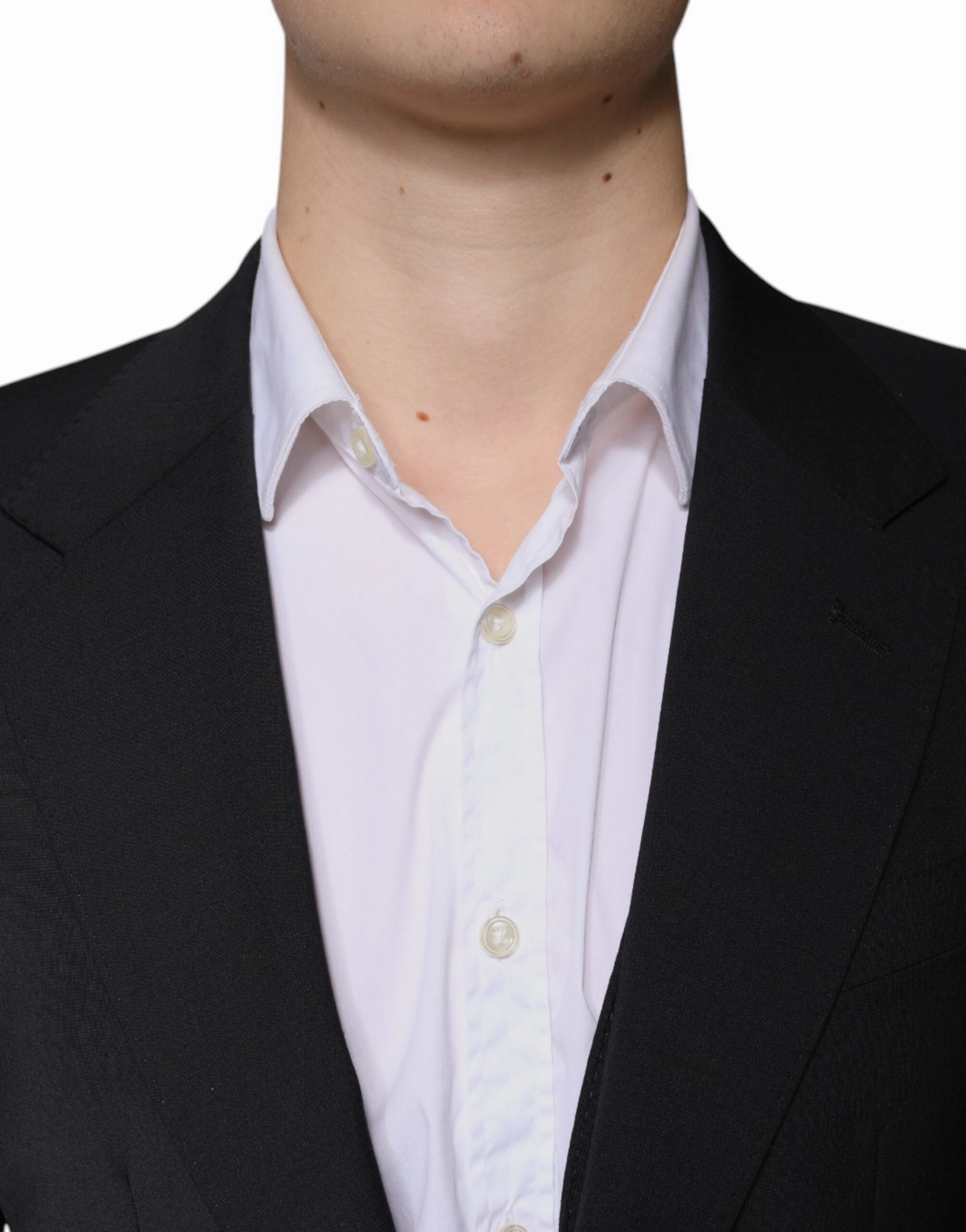 Dolce & Gabbana Wool 3 Piece Slim Fit Formal Men Men's Suit