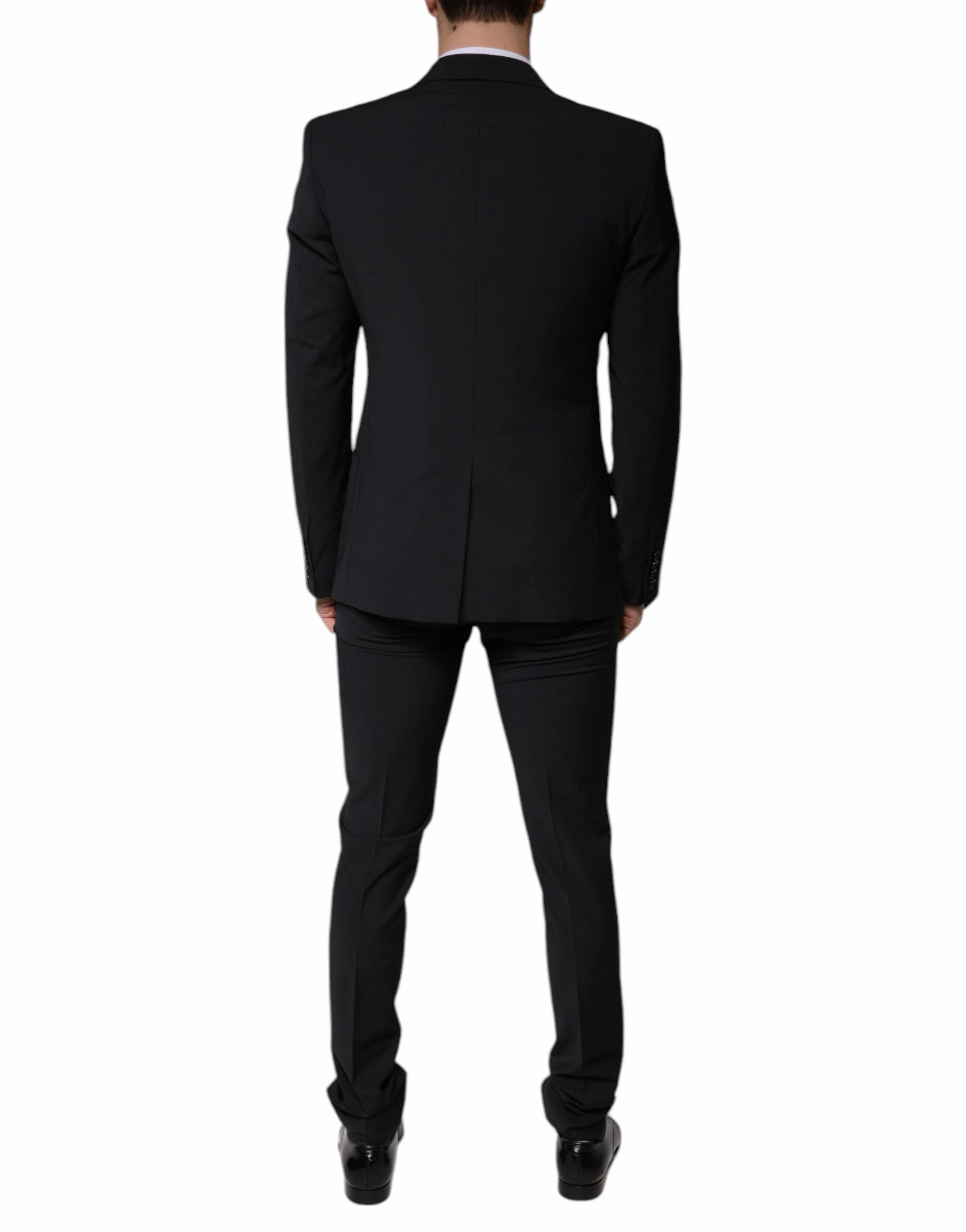 Dolce & Gabbana Wool 3 Piece Slim Fit Formal Men Men's Suit