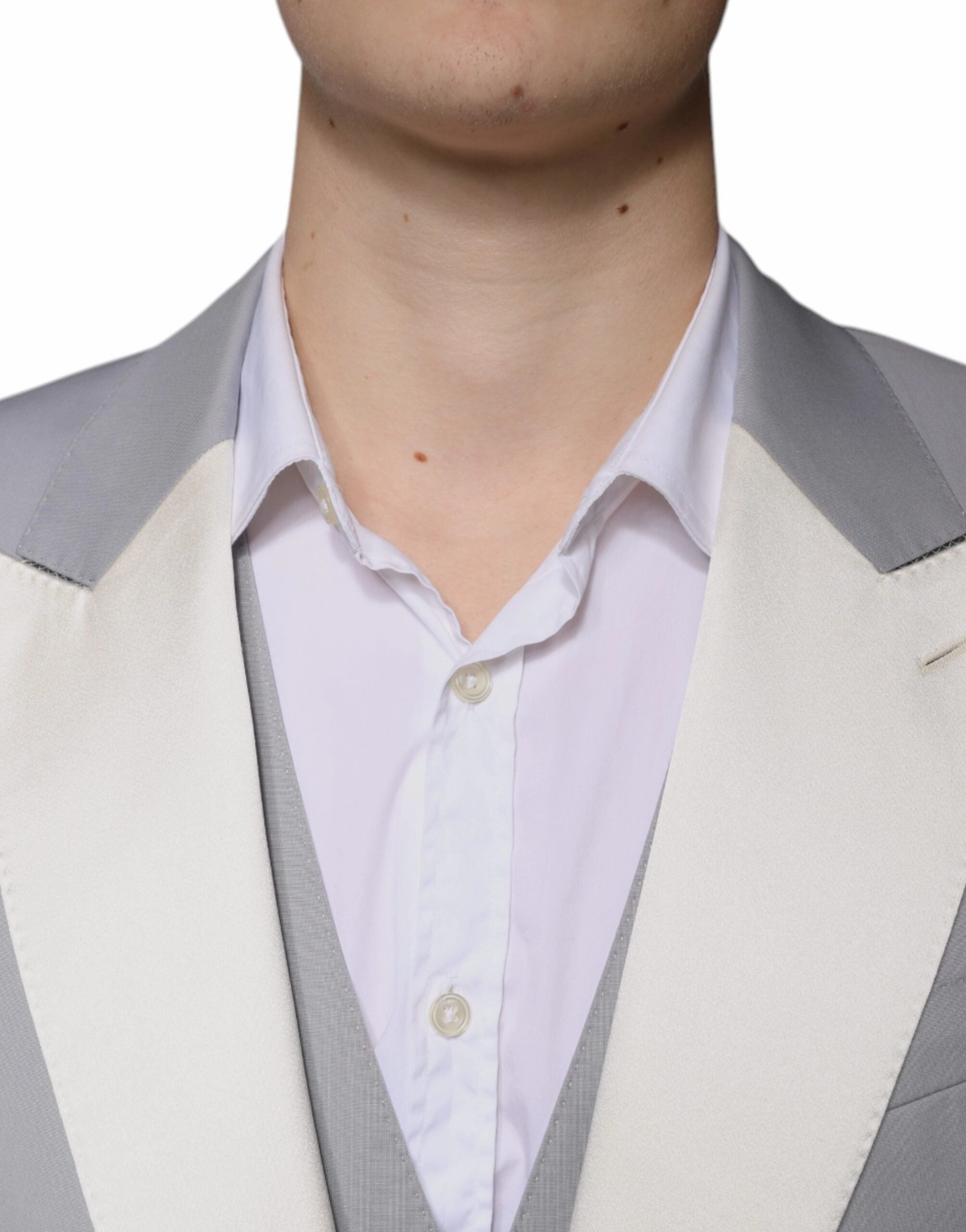 Dolce & Gabbana Wool 3 Piece Slim Fit Formal Men's Suit