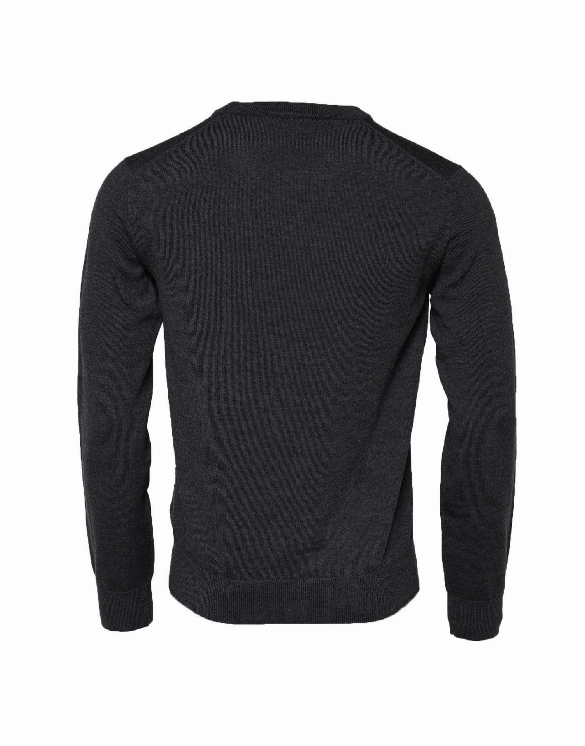 Dolce & Gabbana Wool Crew Neck Sweatshirt Men's Sweater (Pre-Owned)