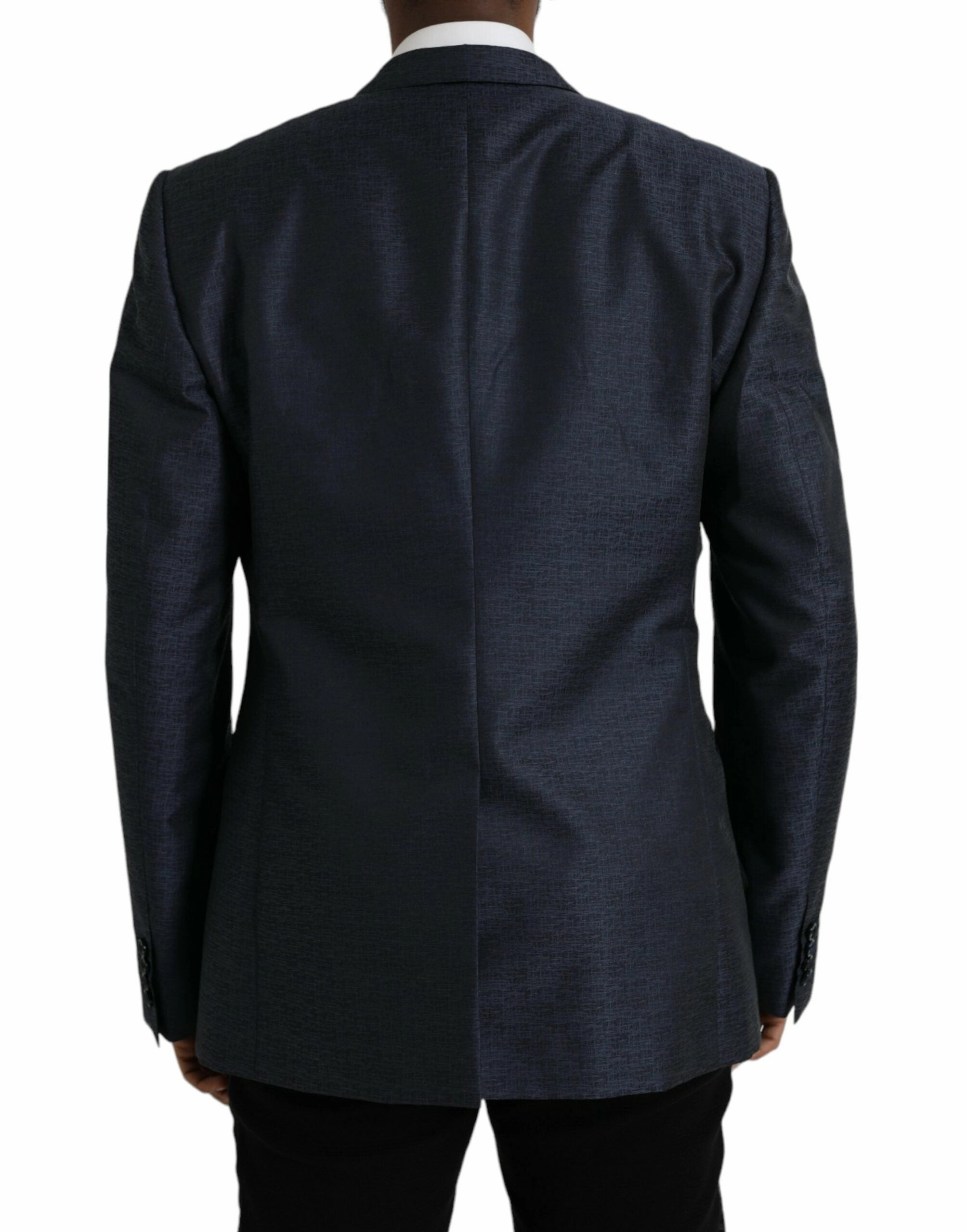 Dolce & Gabbana Wool gold Single Breasted Coat Men's Blazer