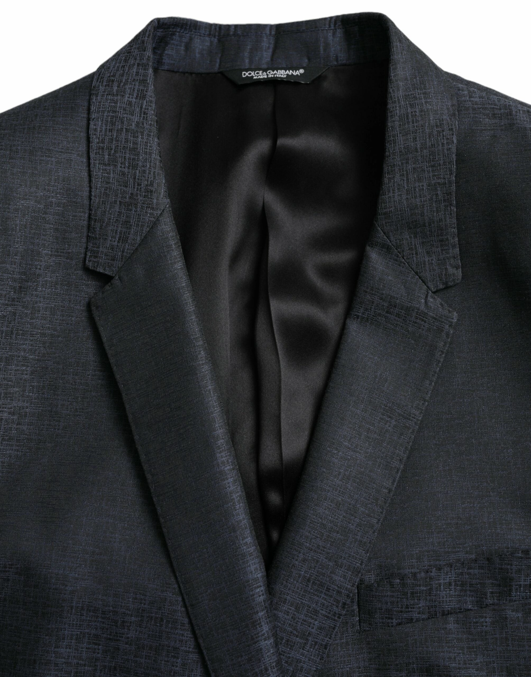 Dolce & Gabbana Wool gold Single Breasted Coat Men's Blazer