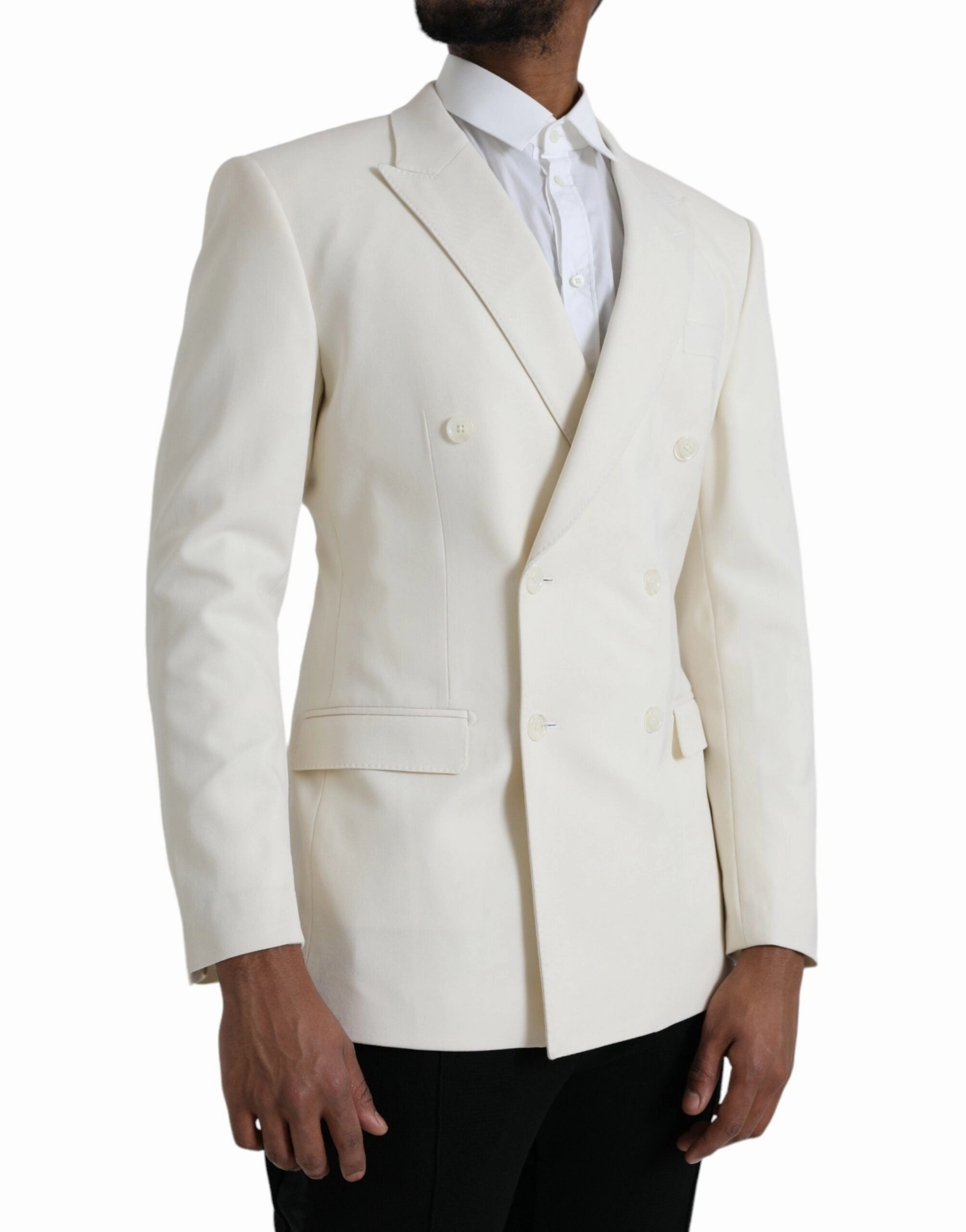 Dolce & Gabbana Wool MARTINI Double Breasted Men's Blazer