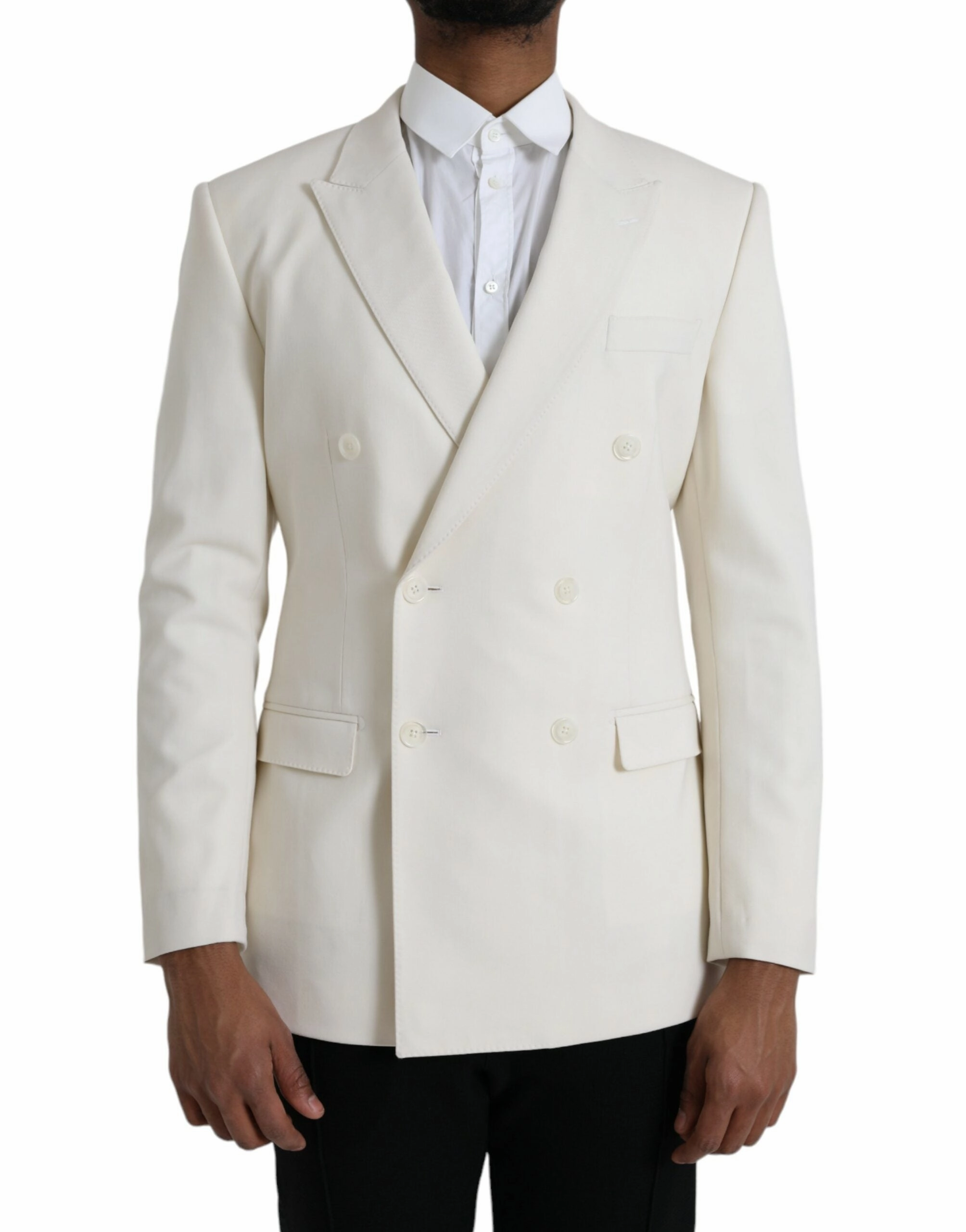 Dolce & Gabbana Wool MARTINI Double Breasted Men's Blazer