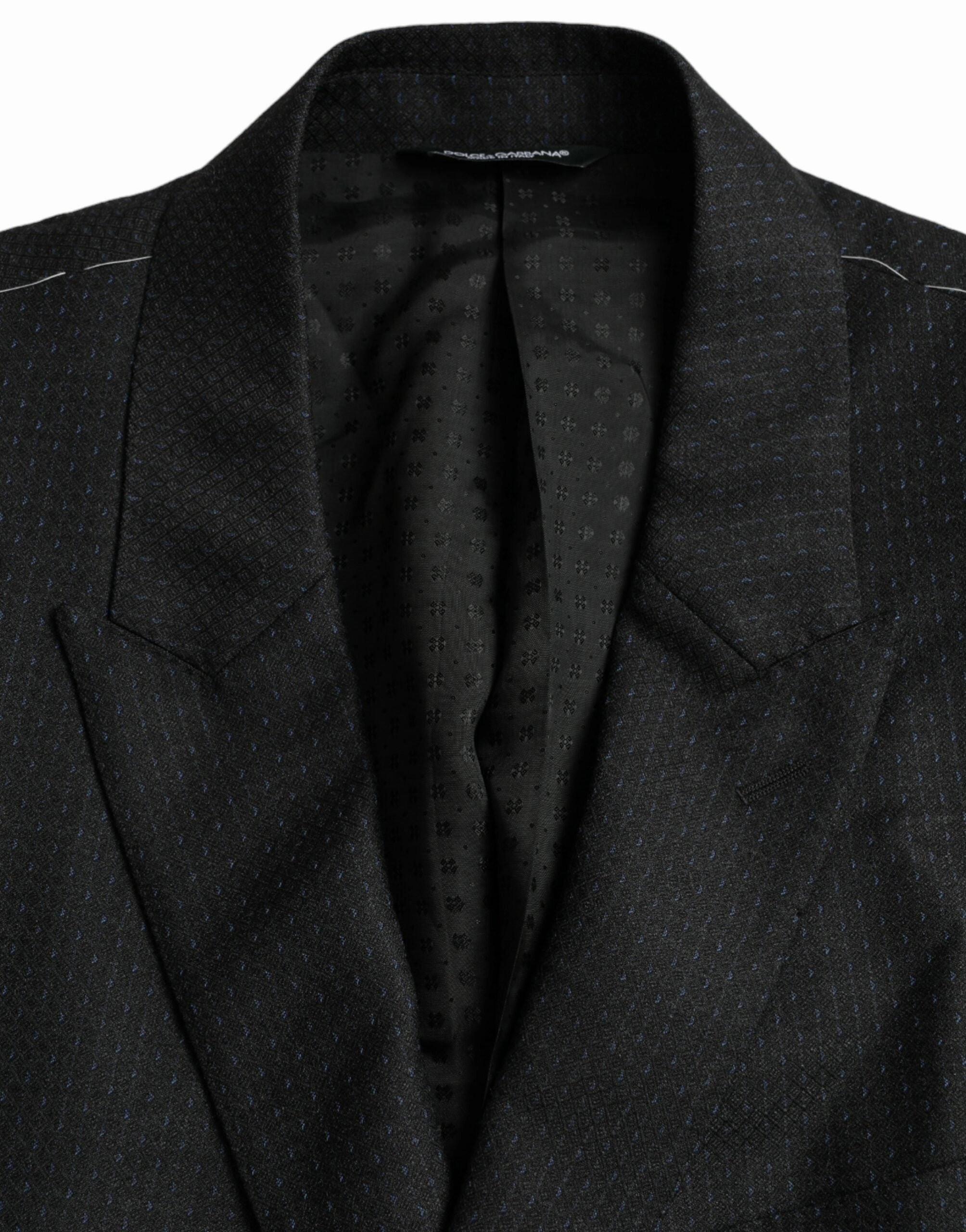 Dolce & Gabbana Wool MARTINI Single Breasted Coat Men's Blazer