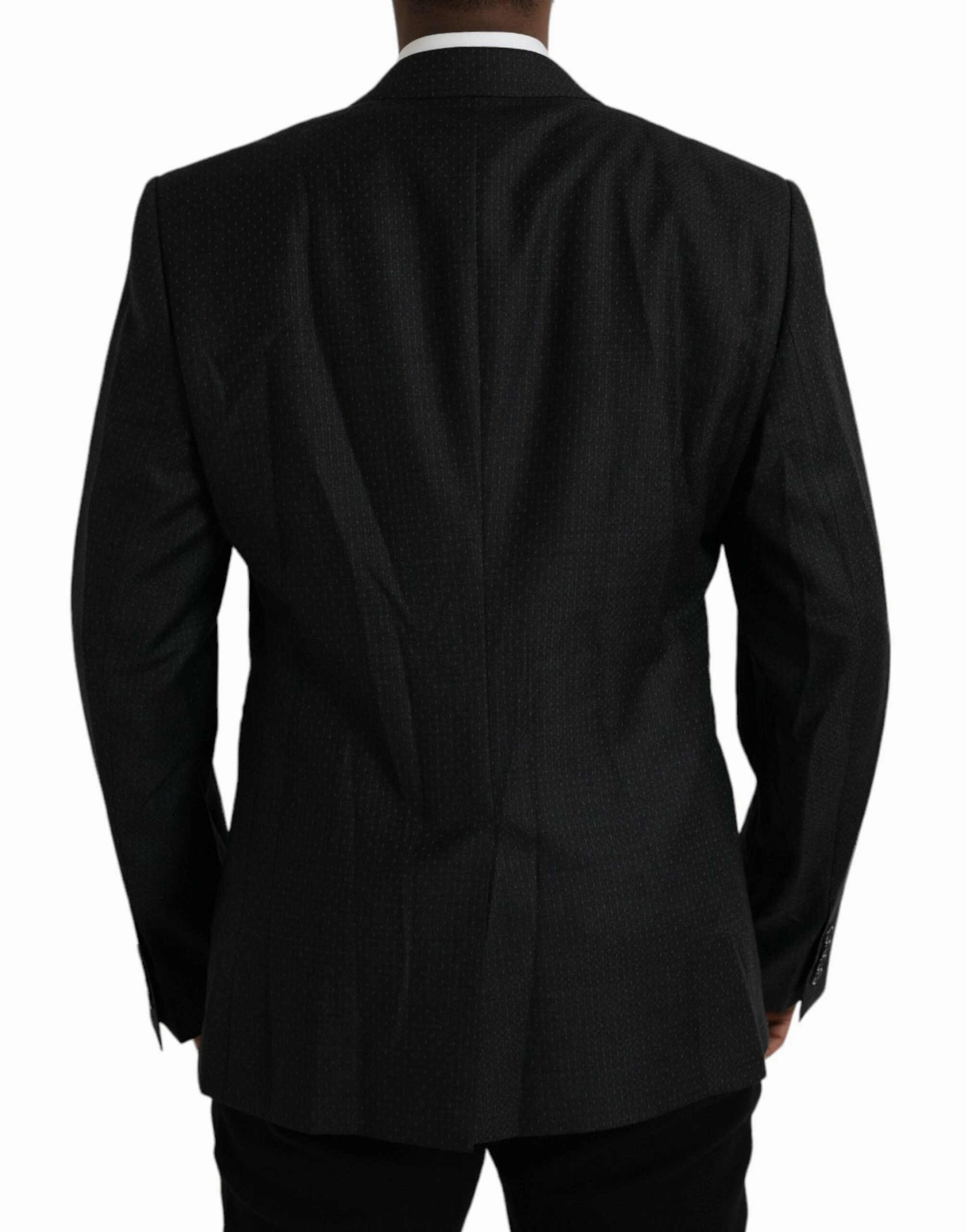 Dolce & Gabbana Wool MARTINI Single Breasted Coat Men's Blazer