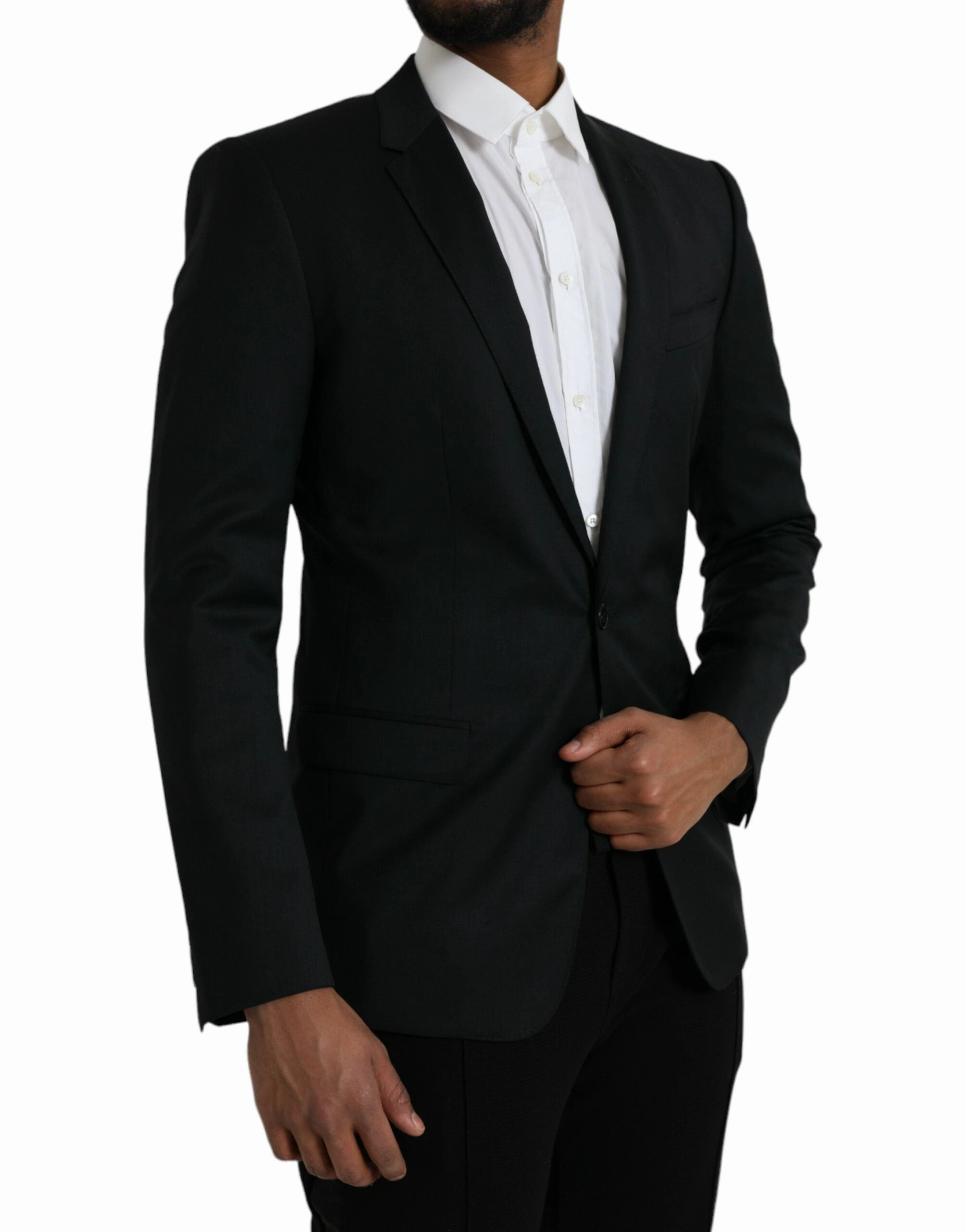 Dolce & Gabbana Wool MARTINI Single Breasted Men's Blazer