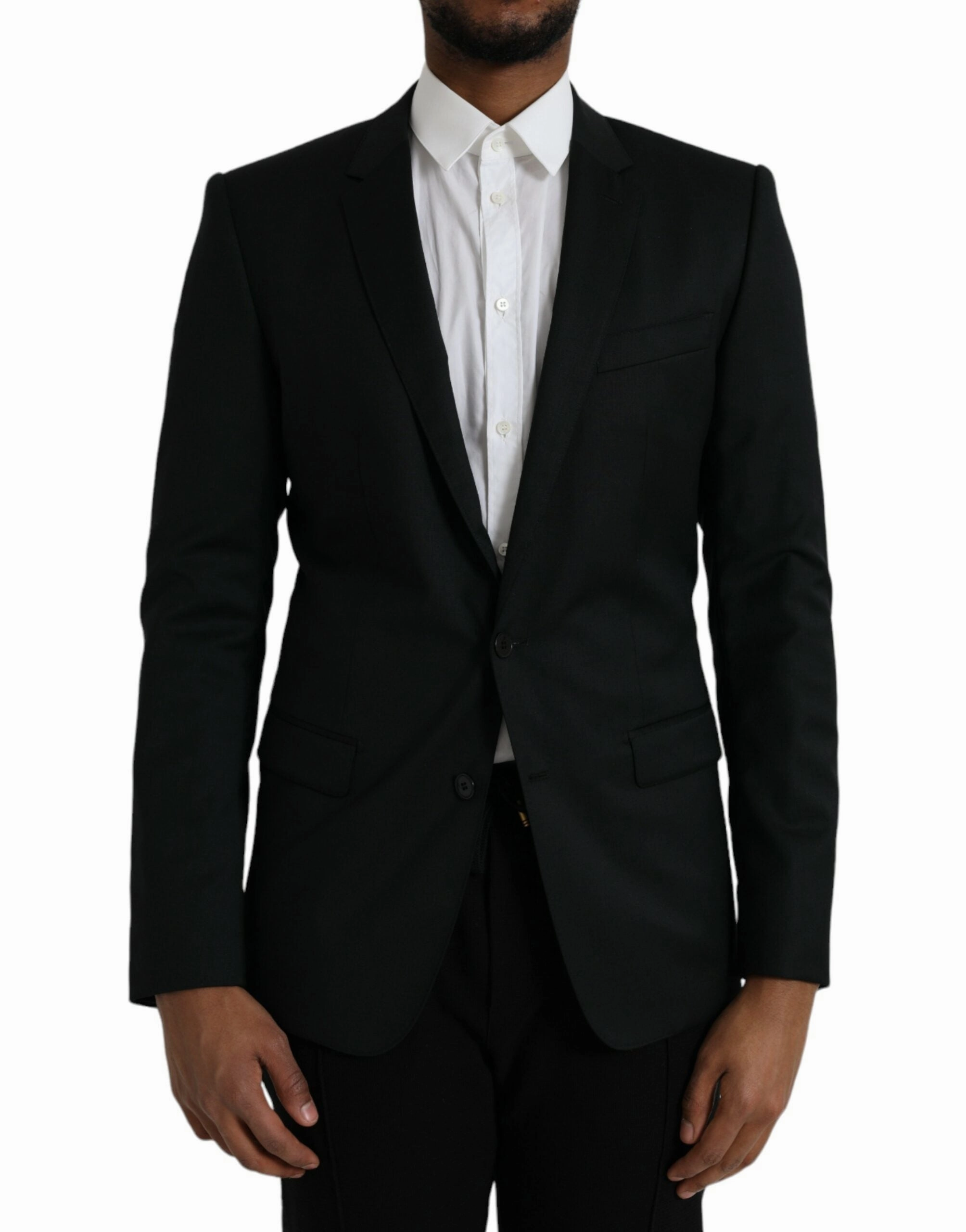 Dolce & Gabbana Wool MARTINI Single Breasted Men's Blazer