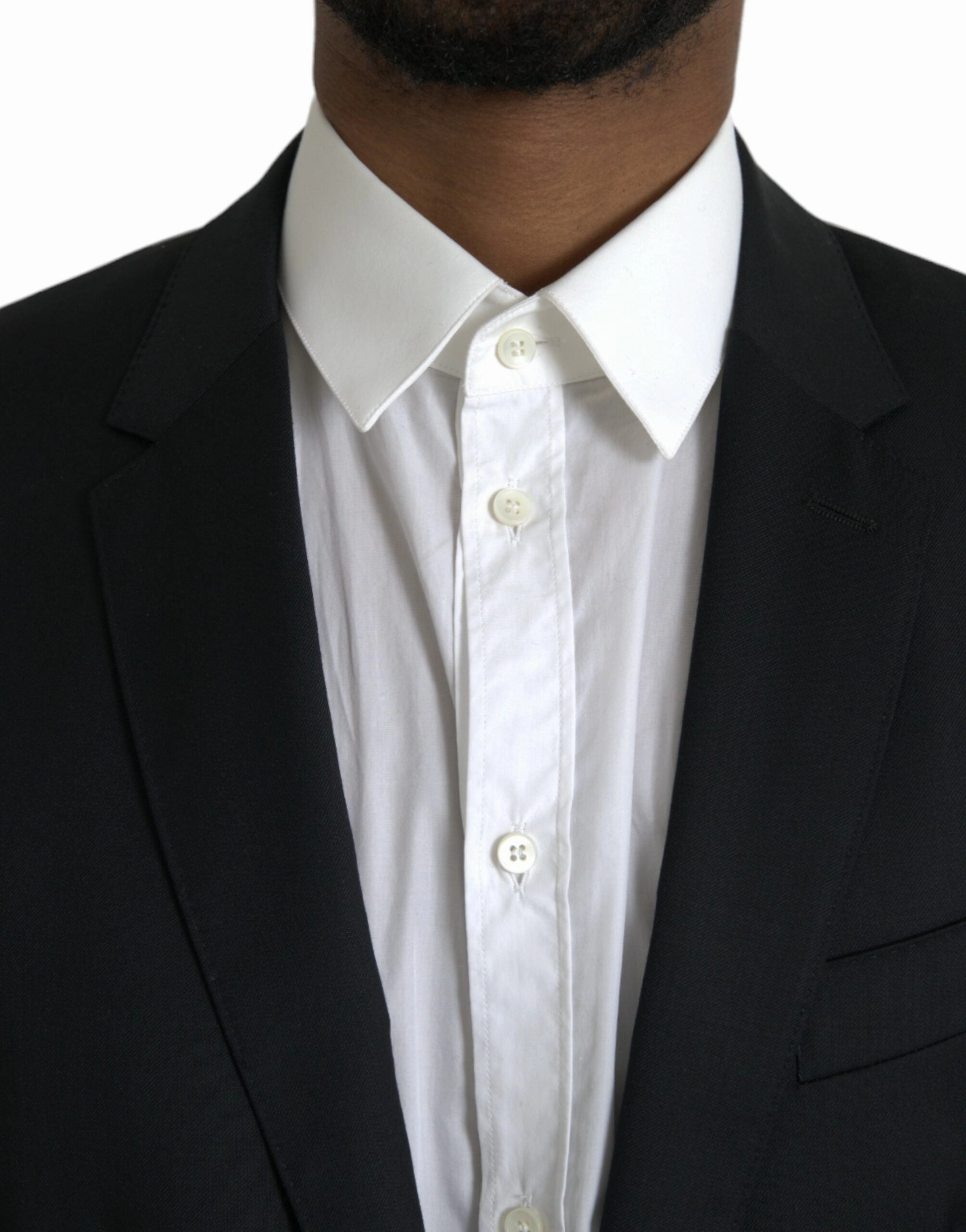 Dolce & Gabbana Wool MARTINI Single Breasted Men's Blazer