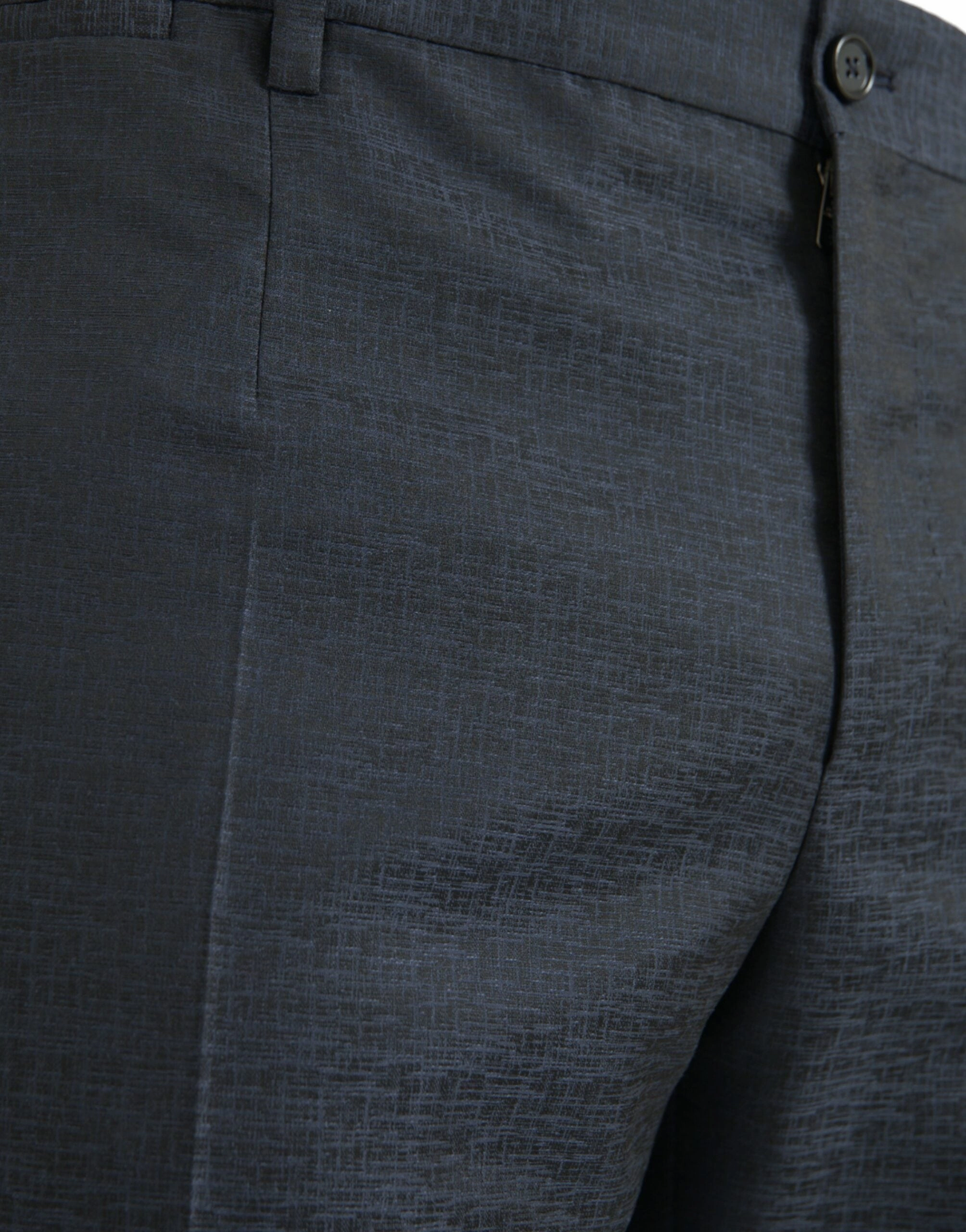 Dolce & Gabbana Wool Men Skinny Dress Men's Pants