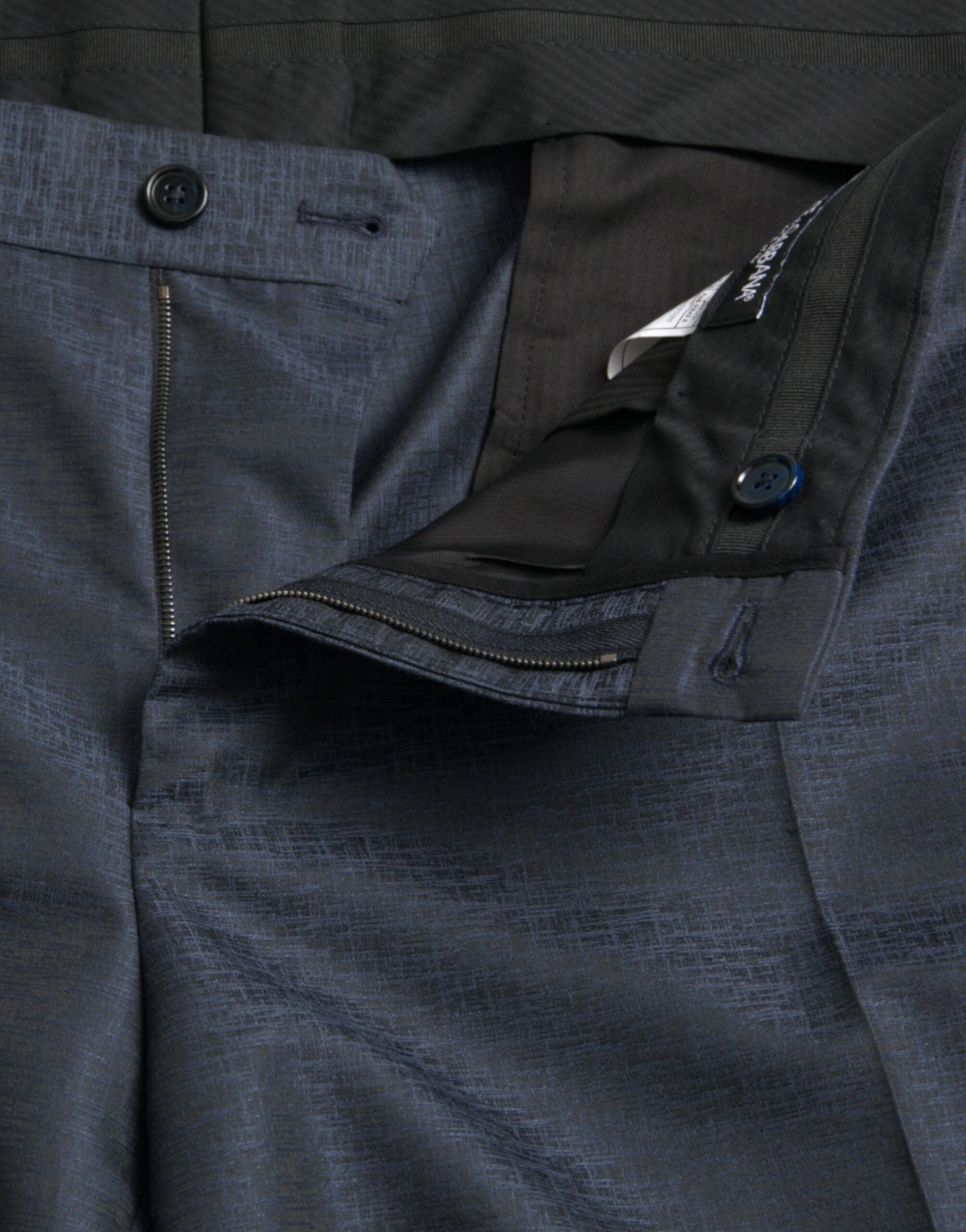 Dolce & Gabbana Wool Men Skinny Dress Men's Pants