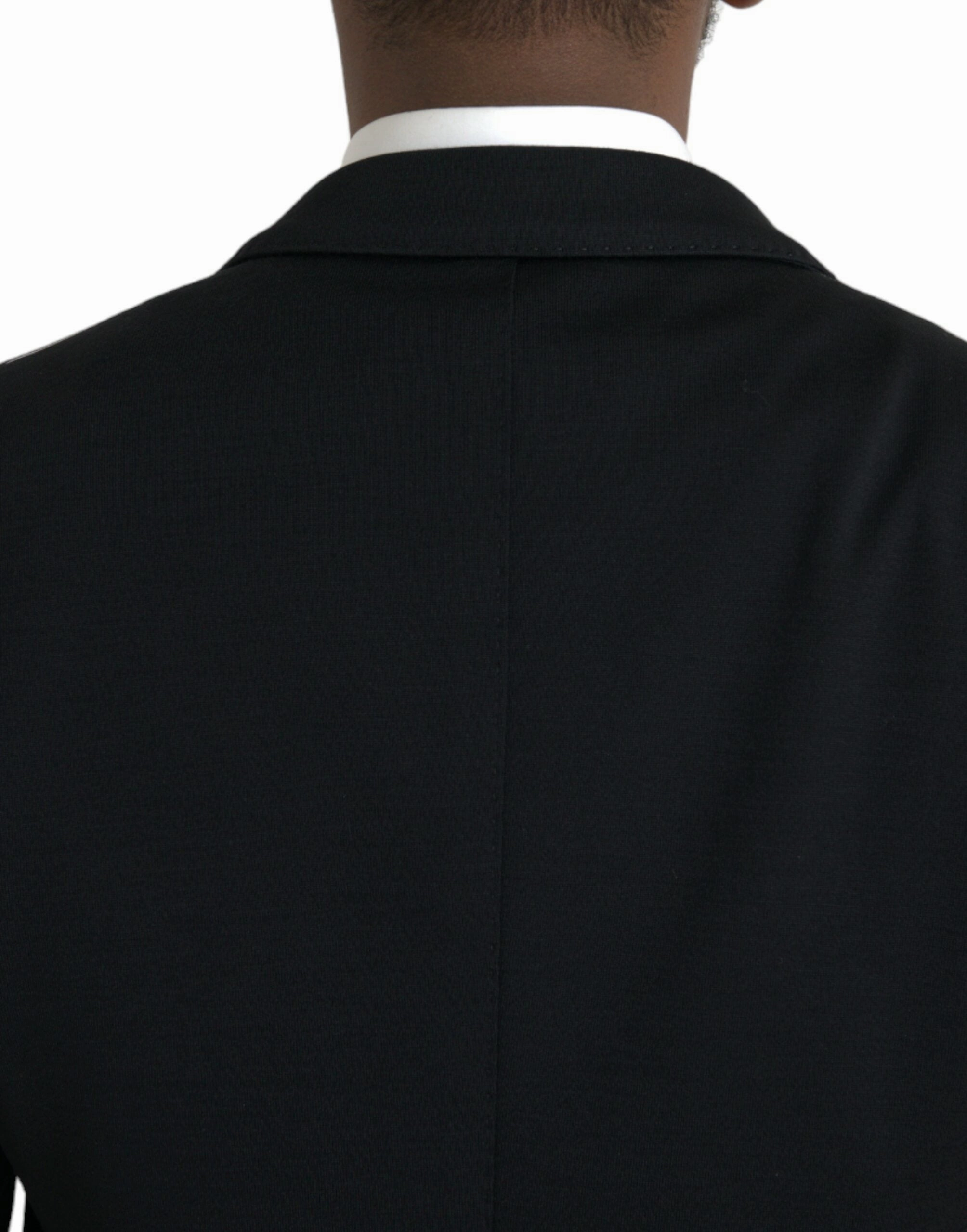 Dolce & Gabbana Wool Notch Single Breasted Coat Men's Blazer
