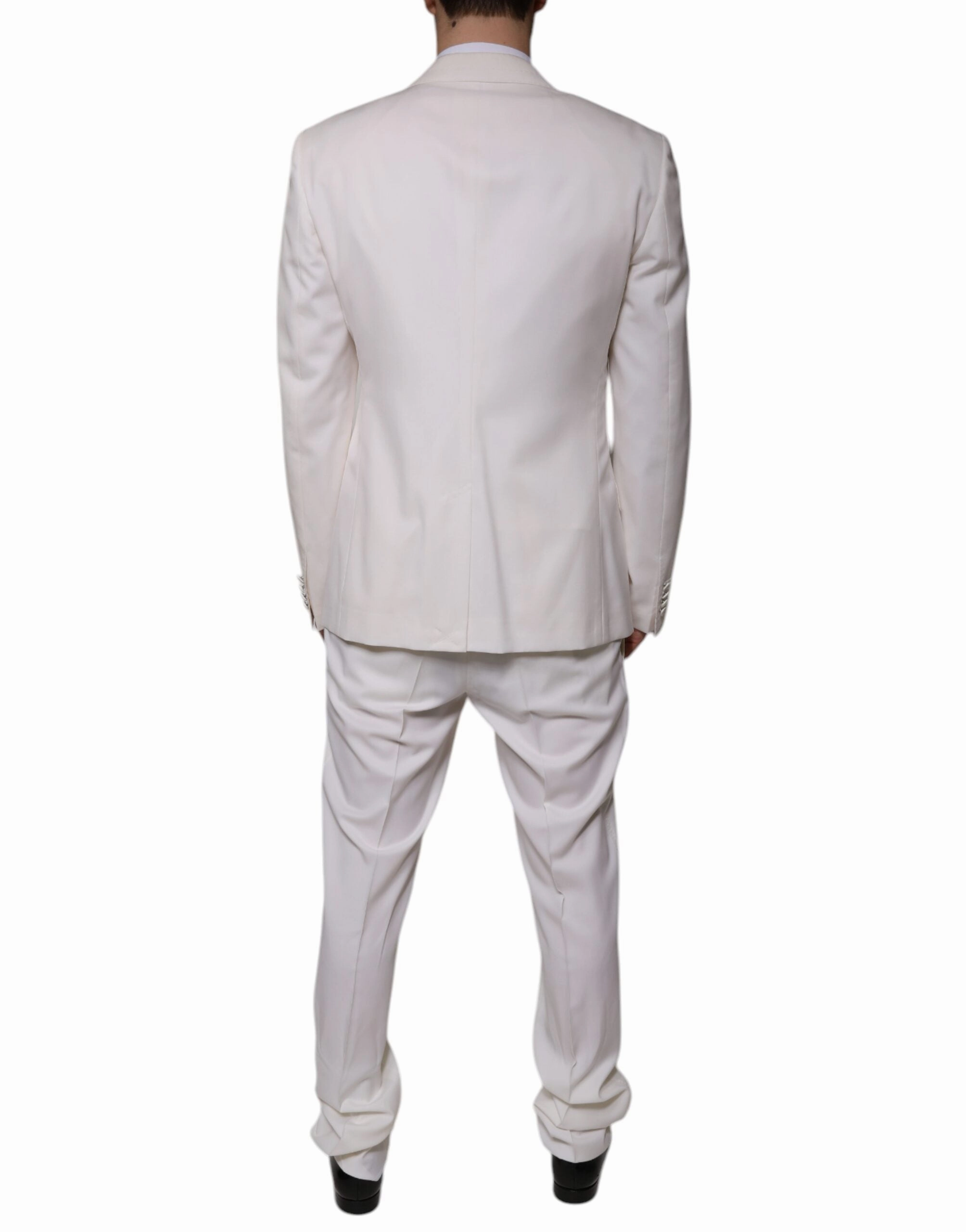 Dolce & Gabbana Wool Silk 3 Piece SlimFit Formal Men's Suit