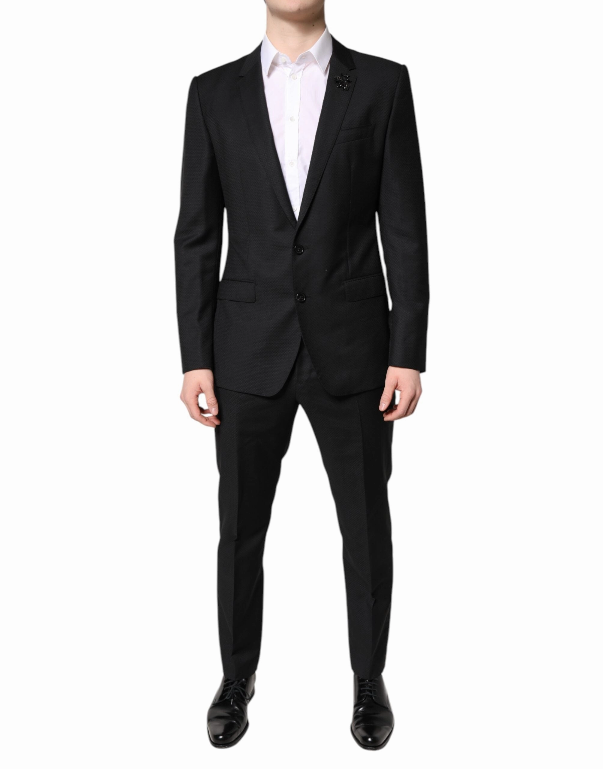 Dolce & Gabbana Wool Single Breasted 2 Piece Men's Suit