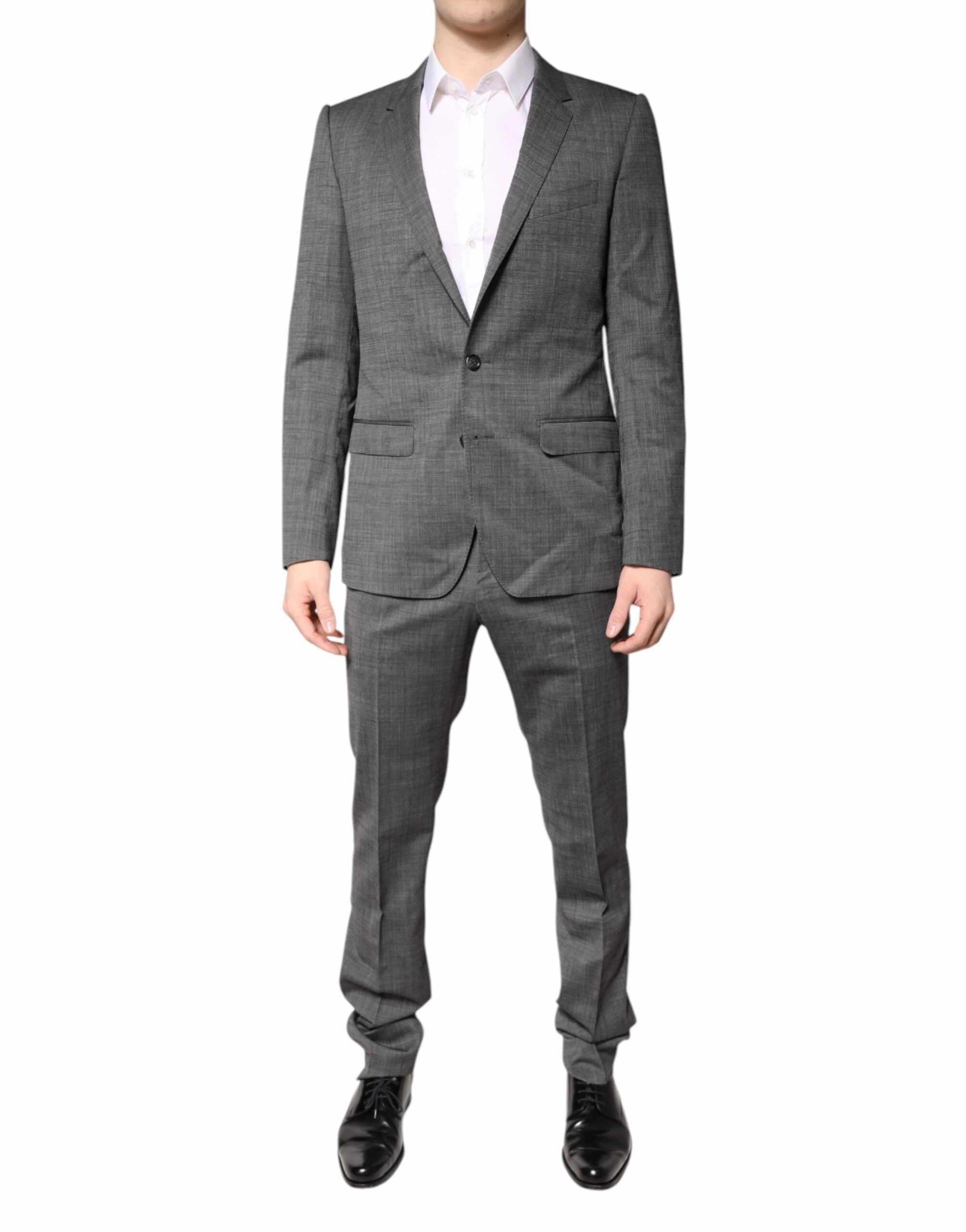 Dolce & Gabbana Wool Single Breasted 2 Piece Men's Suit (Pre-Owned)