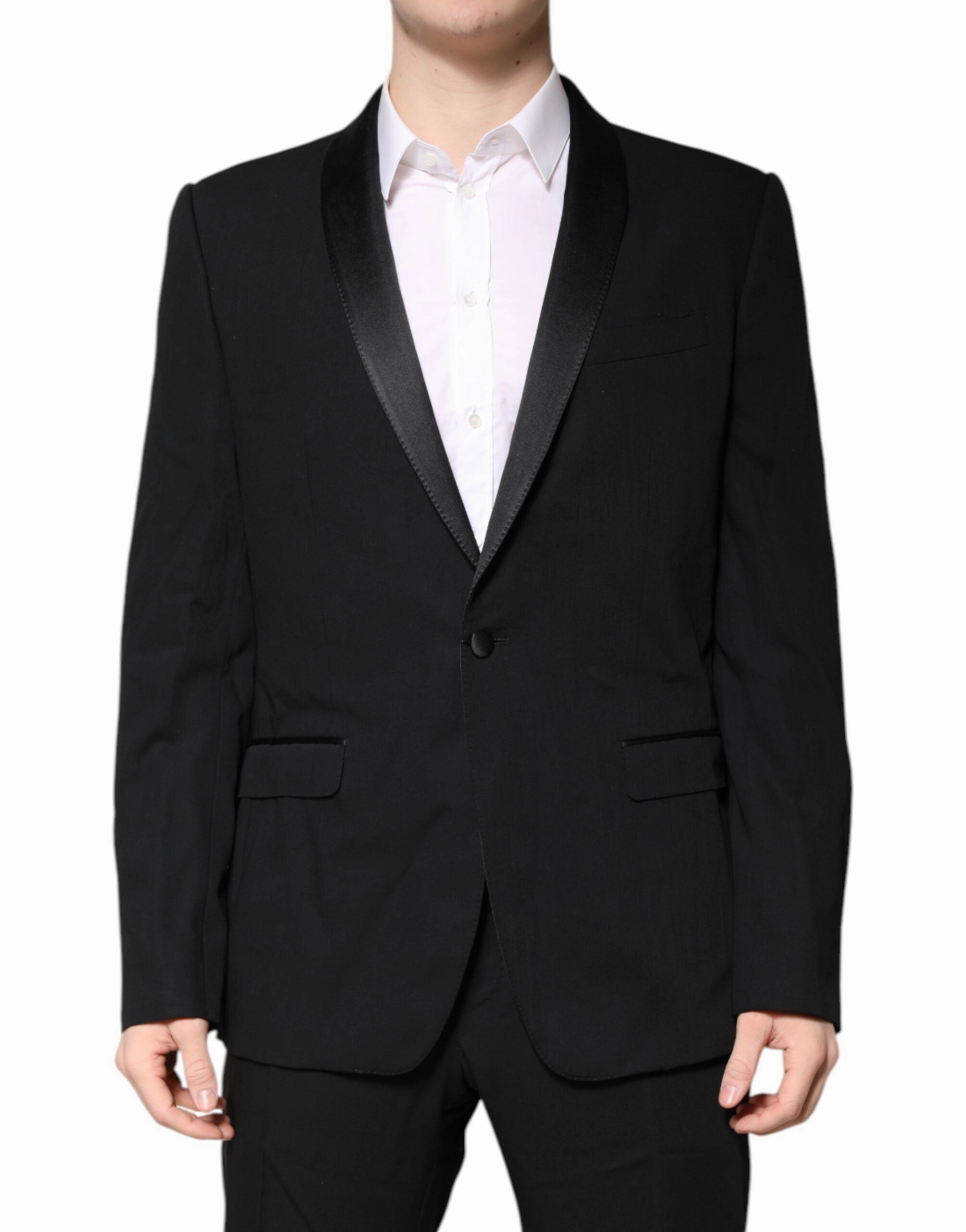 Dolce & Gabbana Wool Single Breasted 2 Piece Men's Suit