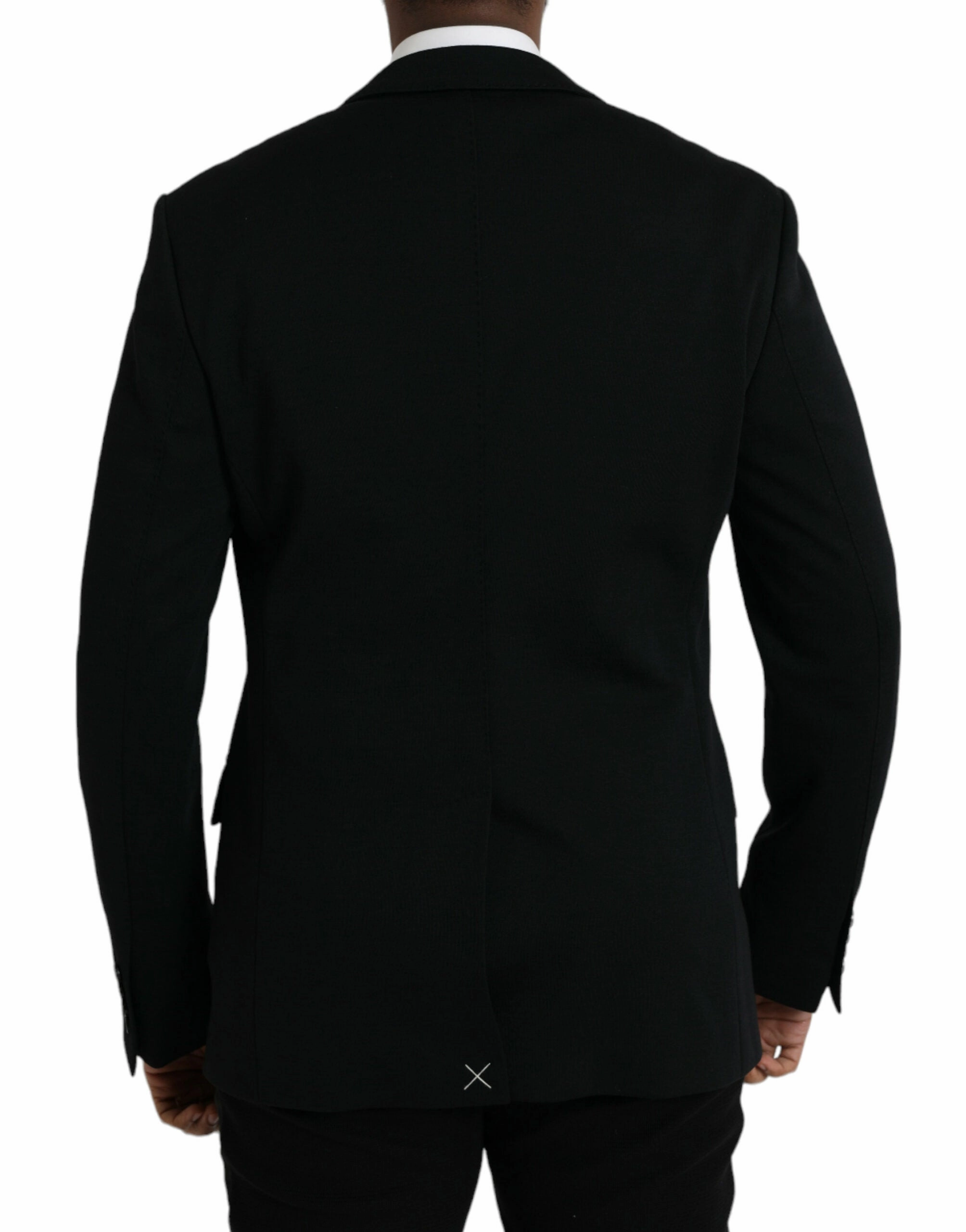 Dolce & Gabbana Wool Single Breasted Coat Men's Blazer