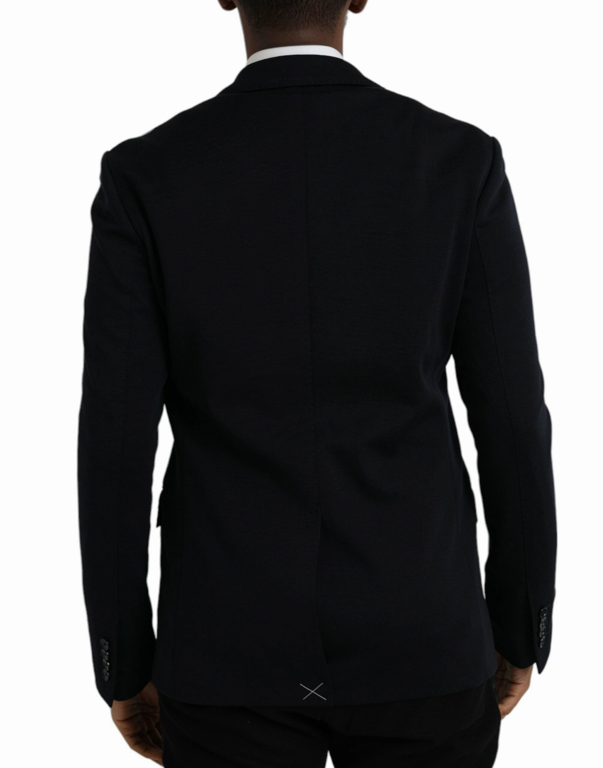 Dolce & Gabbana Wool Single Breasted Coat Men's Blazer